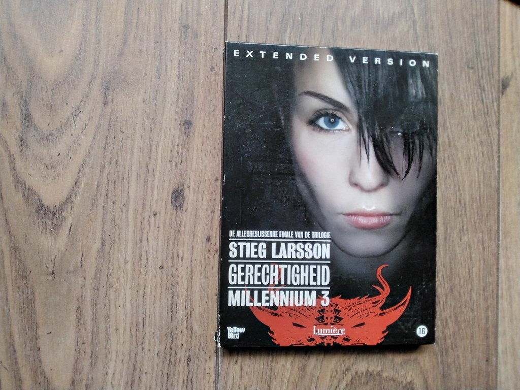 Millennium 3 gerechtigheid extended version, 2disk, originee, Vanaf 16 jaar, Speciale editie, Nederlands, Actiethriller