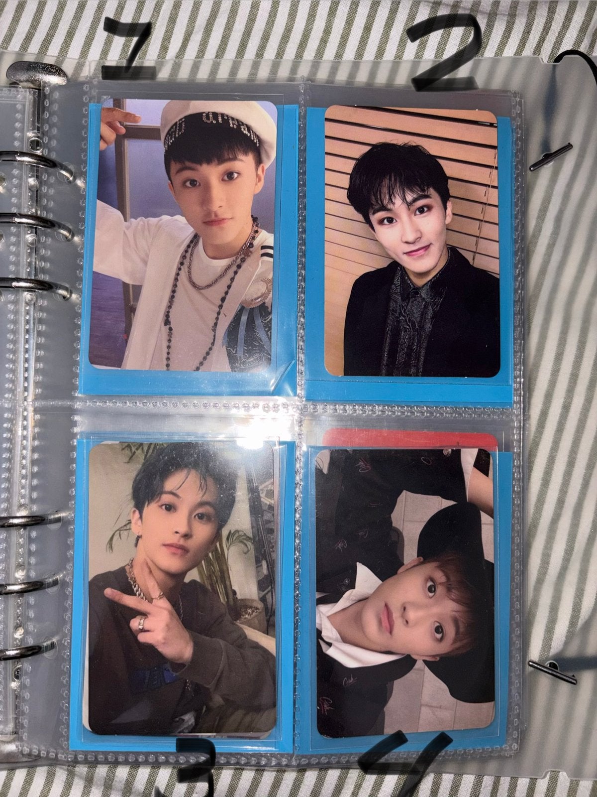 Nct mark photocards, Verzenden, Zo goed als nieuw, Plaatje