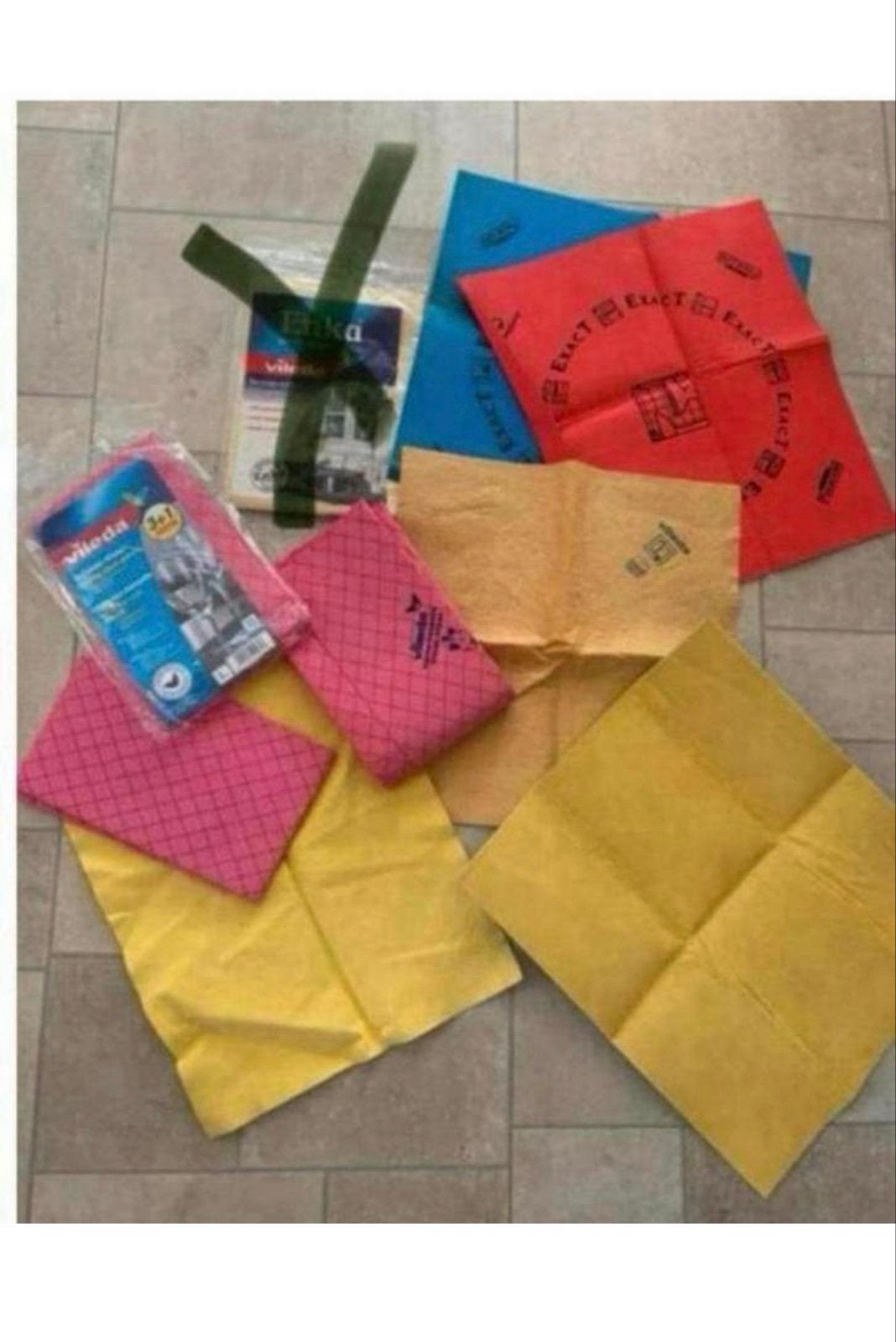 Vileda Zeem Glazendoek Pakket - Diverse Schoonmaakdoeken, Ophalen of Verzenden, Overige typen