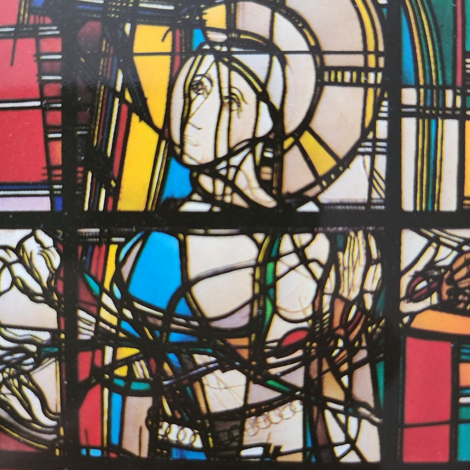 Ansichtkaart St. Kolumba, Keulen - Madonna in den Trümmern, Verzamelen, Verzenden, 1960 tot 1980, Ongelopen, Cultuur en Media