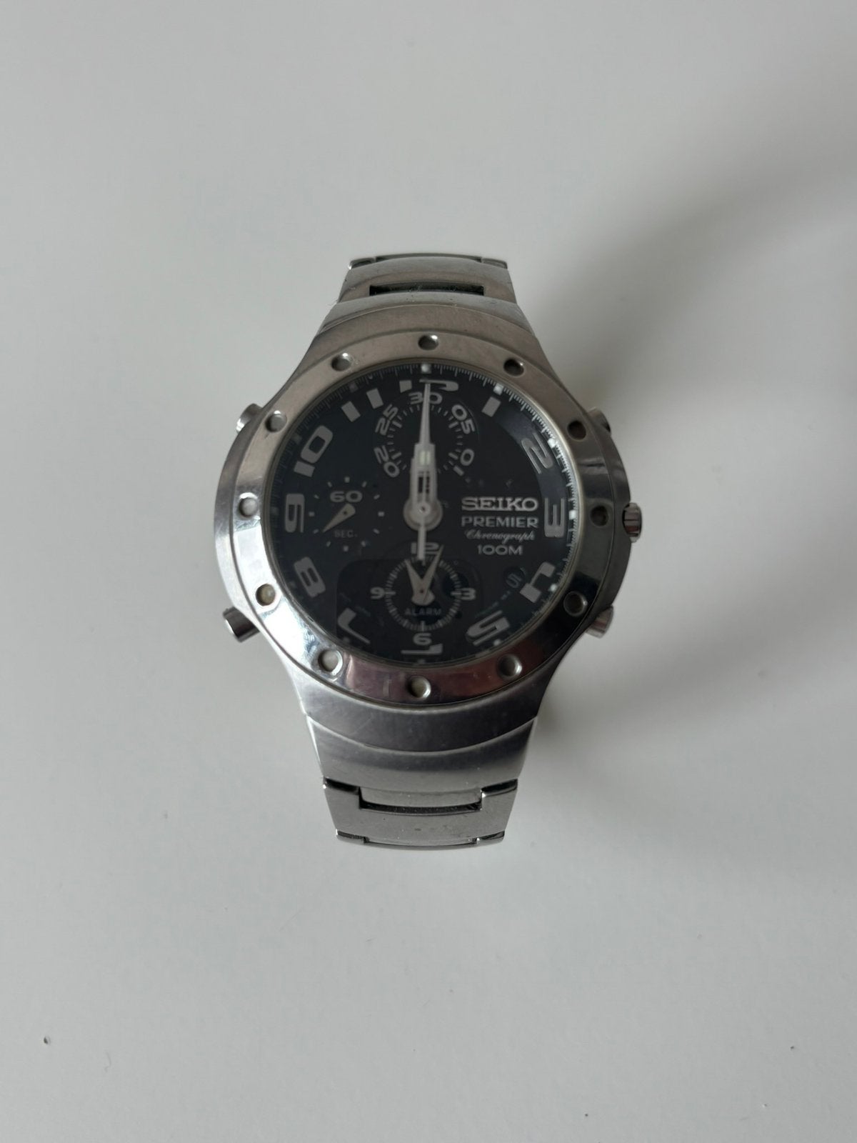 Seiko horloge, Sieraden, Tassen en Uiterlijk, Horloges | Heren, Ophalen of Verzenden, Zo goed als nieuw, Staal, Seiko