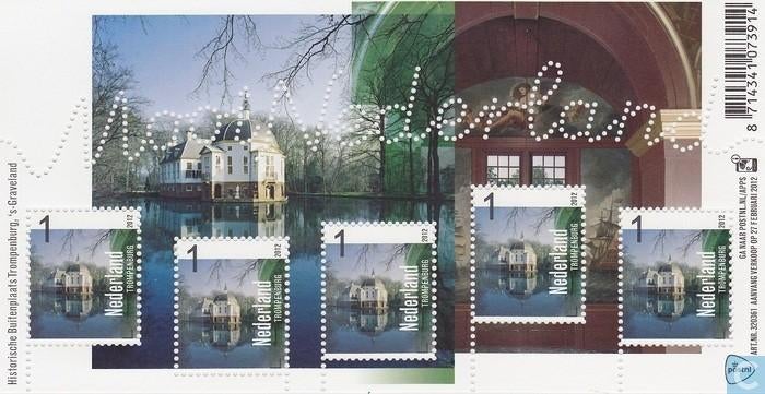 Nederland NVPH nr 2903 postfris Mooi NL Trompenburg 2012, Postzegels en Munten, Postzegels | Nederland, Ophalen of Verzenden, Na 1940