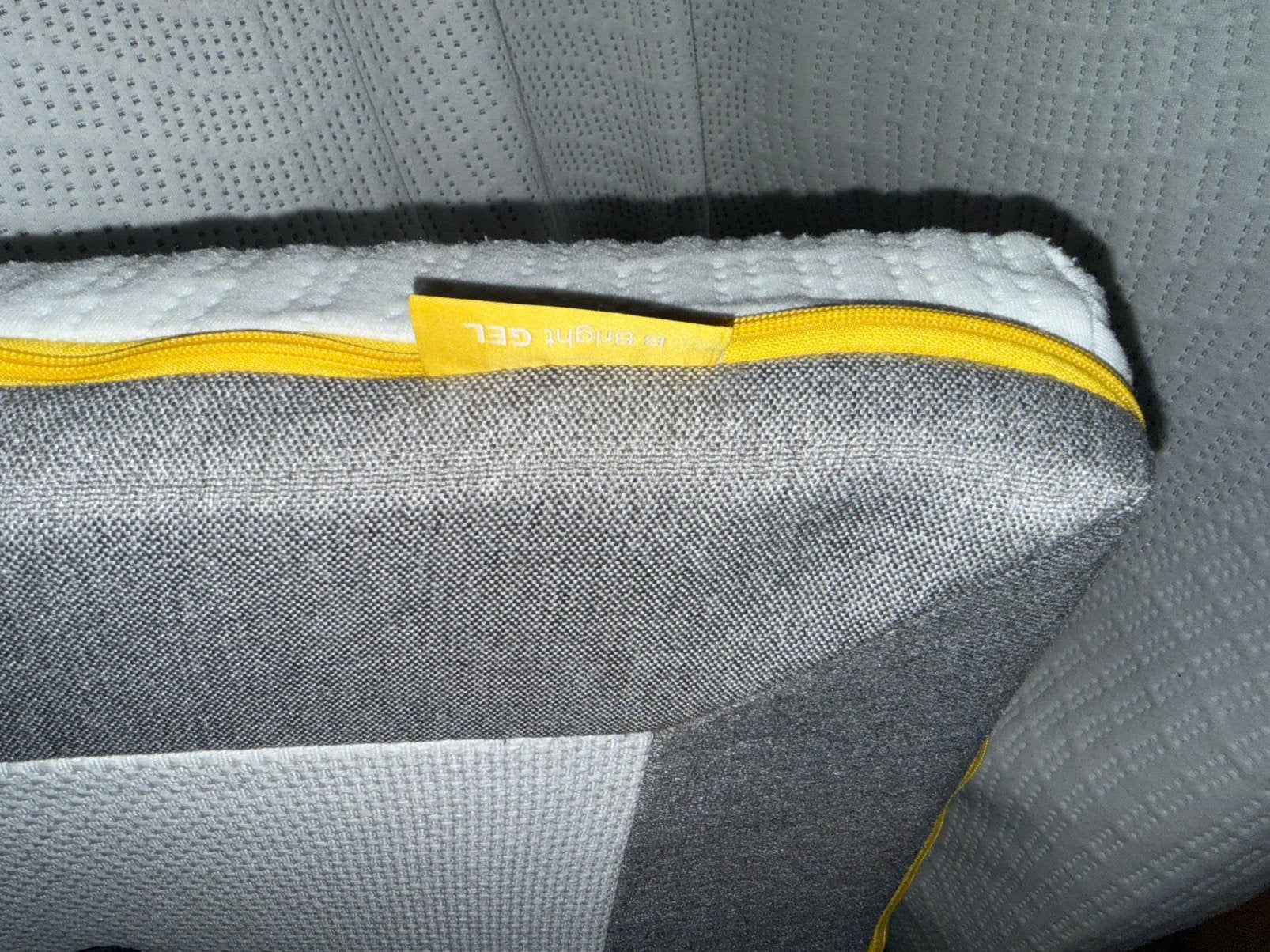 Matras topper B Bright gel 90x200  2 stuks, Ophalen, Zo goed als nieuw