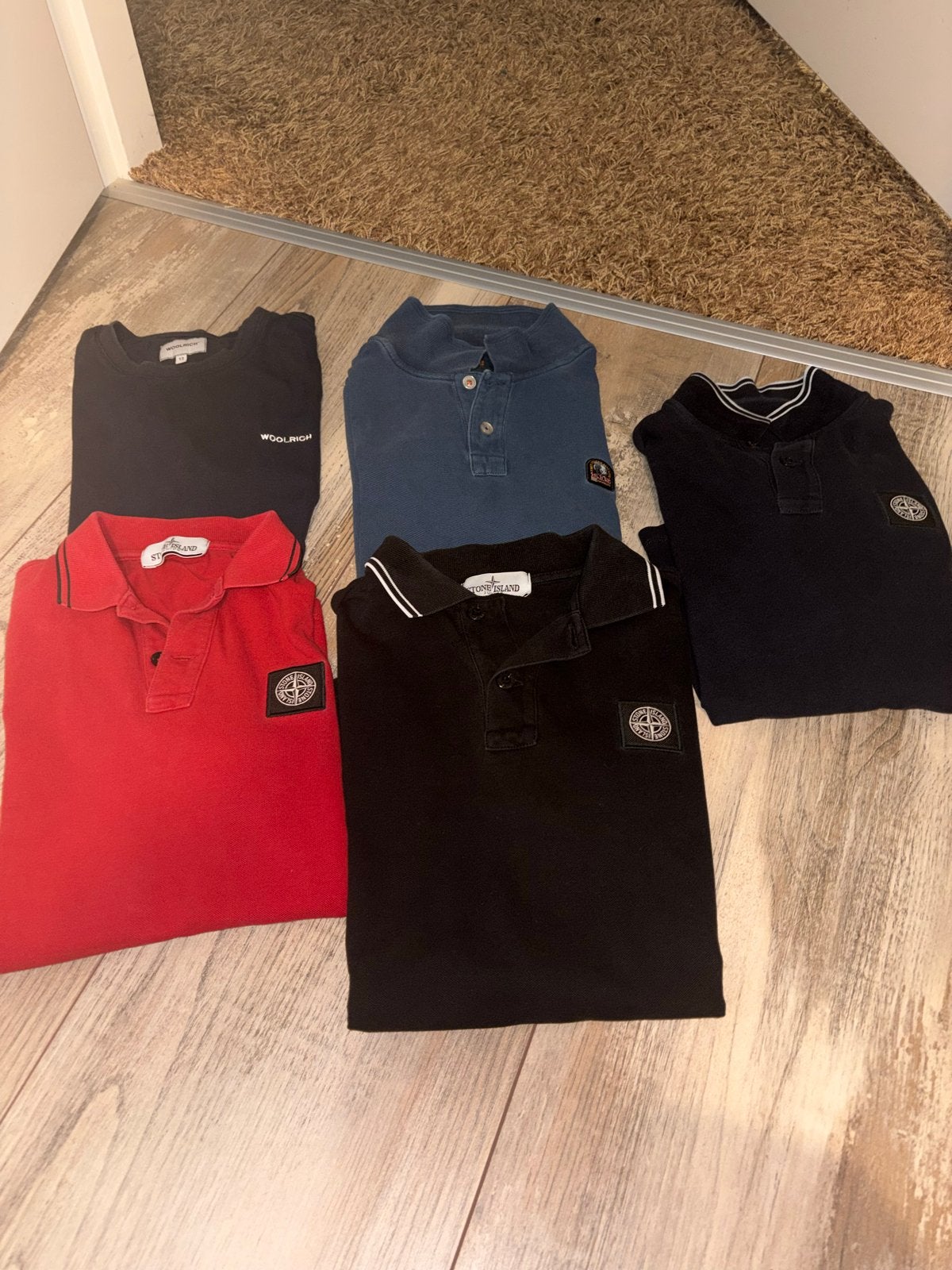 Diverse kinderpolo’s  en shirts - Stone Island, Woolrich, Kinderen en Baby's, Ophalen, Jongen, Shirt of Longsleeve