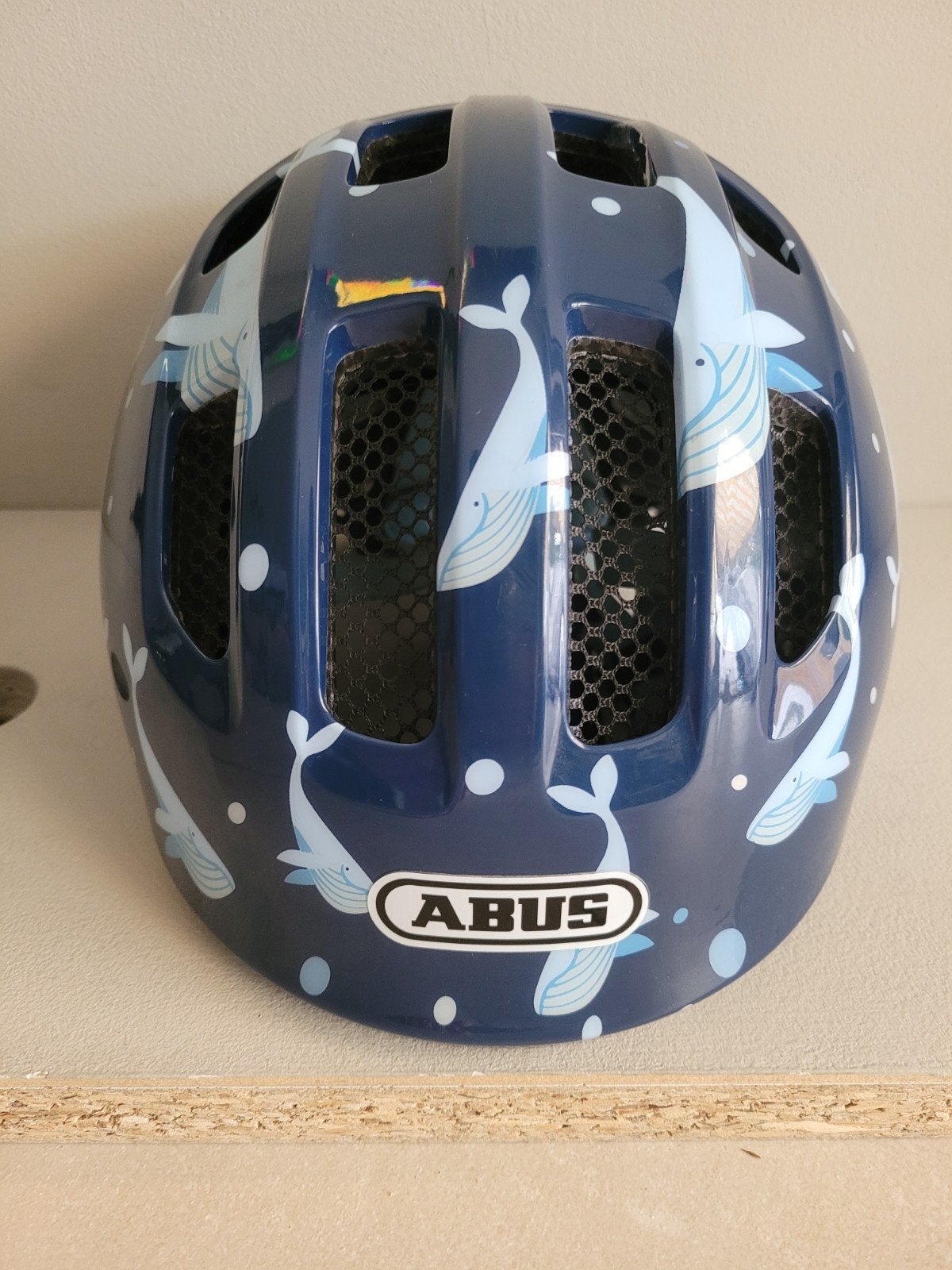 Fietshelm kind Abus 45-50 cm, Ophalen of Verzenden, Overige maten, Abus
