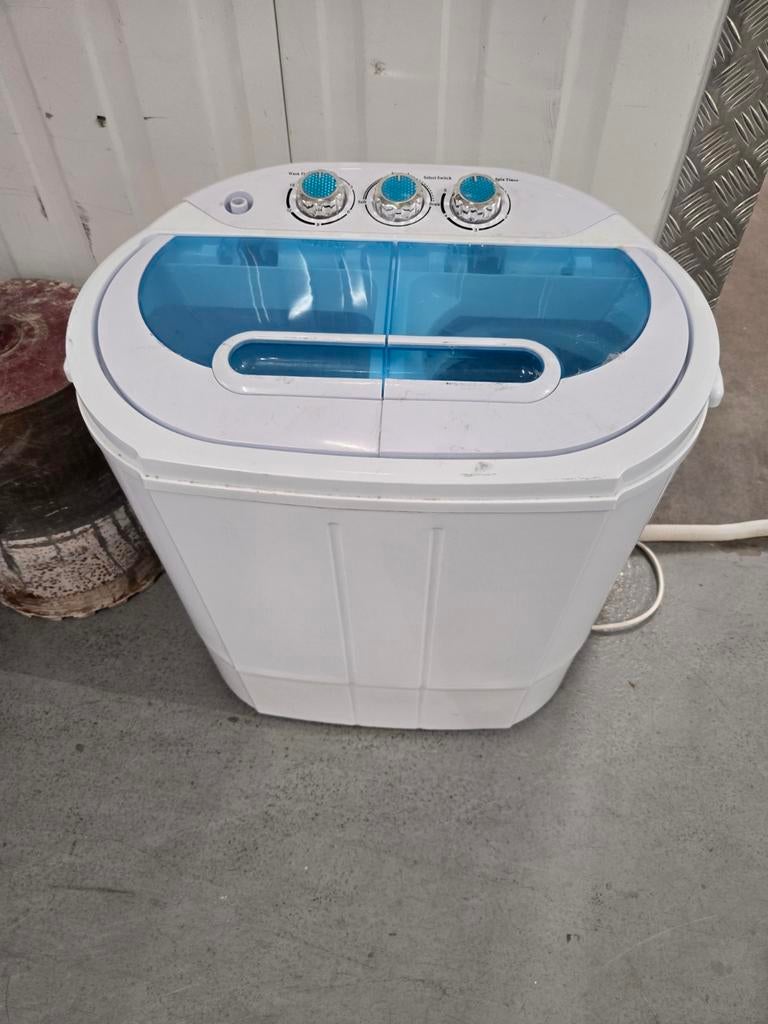 Camping Wasmachine met Centrifuge, Ophalen, Minder dan 1200 toeren, Minder dan 85 cm, Minder dan 4 kg