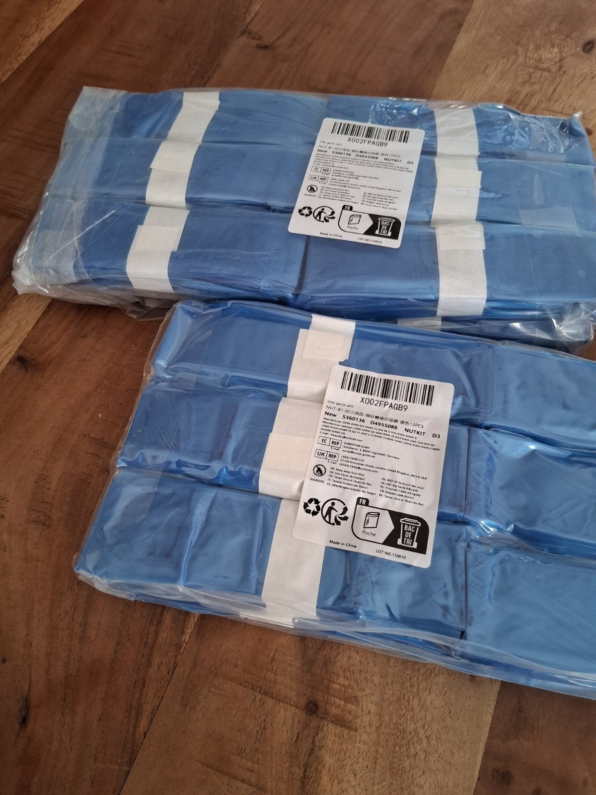 Lange smalle zakken, Ophalen of Verzenden, 15 m² of meer, Folie