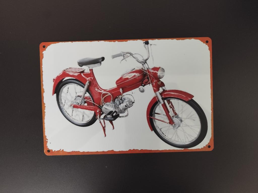 Puch bromfiets - metalen bordje, Fietsen en Brommers, Brommers | Puch, Ophalen of Verzenden, Nieuw, Overige modellen