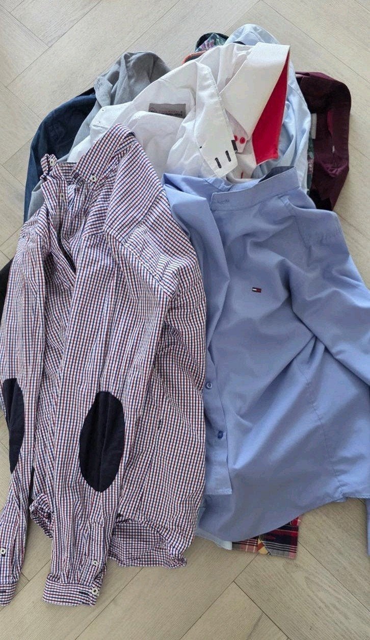 Gratis herenoverhemden Zara, Ophalen, Meerkleurig, Tommy Hilfiger, Overige halswijdtes