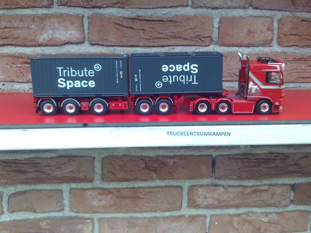 WSI  Daf  XF  Space  Cab  van  Weeda., Hobby en Vrije tijd, Modelauto's | 1:50, Ophalen of Verzenden, Nieuw, Bus of Vrachtwagen