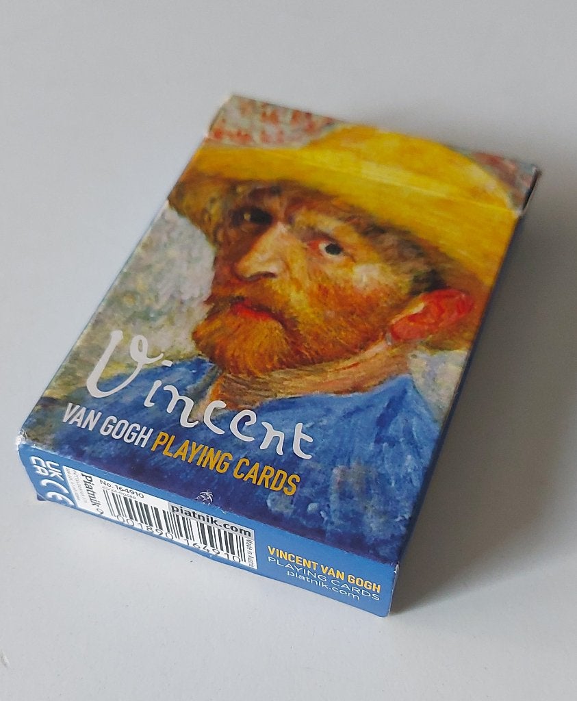 Vincent van Gogh speelkaarten / jokers, Ophalen of Verzenden, Zo goed als nieuw, Speelkaart(en)