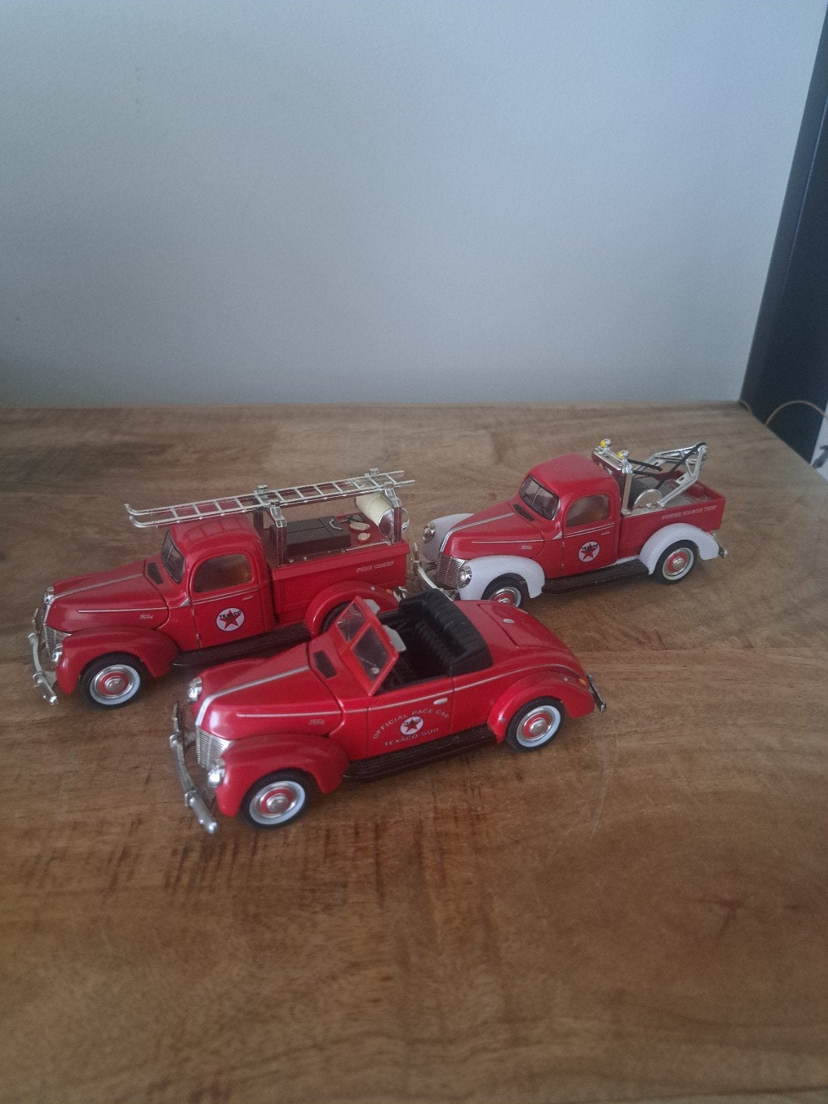 4 x goldenwheel modellen ford motor company "texaco", Gebruikt, Auto, Goldenwheel, Ophalen of Verzenden