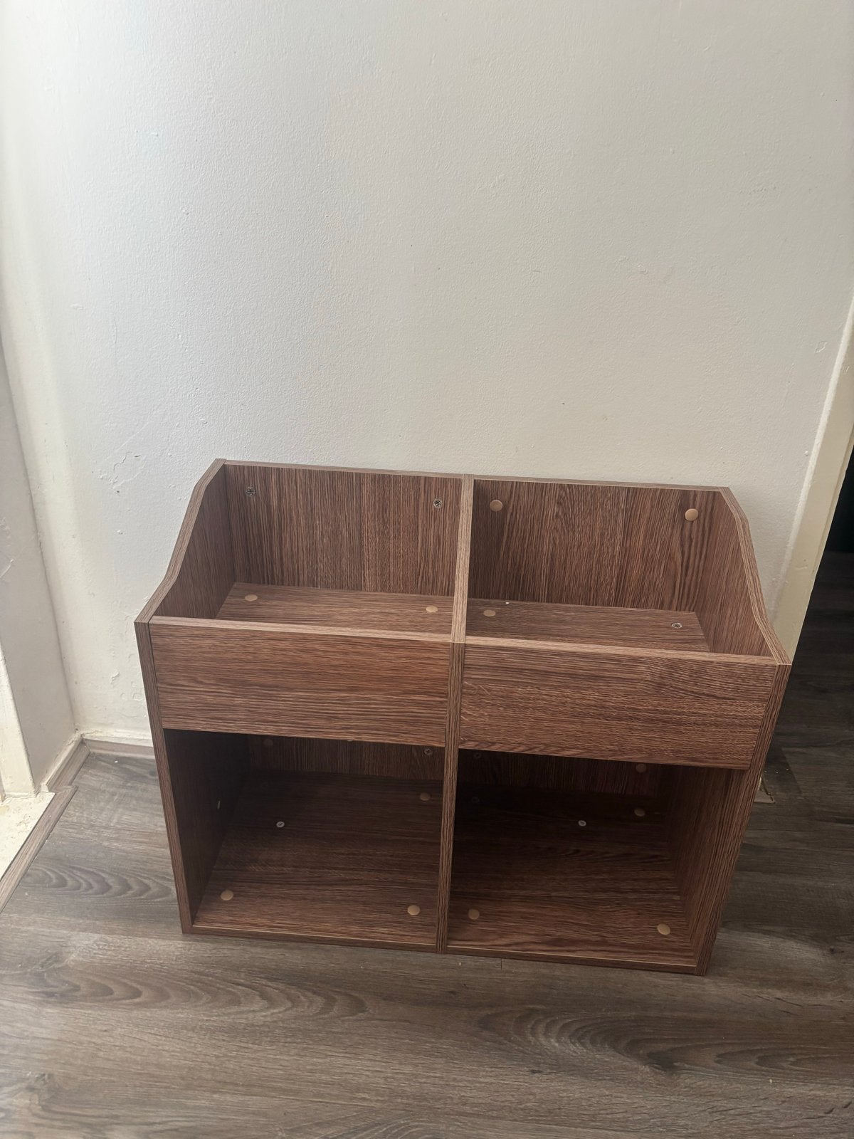 Platenkast / vinyl opbergsysteem, Ophalen, Met plank(en), 50 tot 100 cm, Zo goed als nieuw