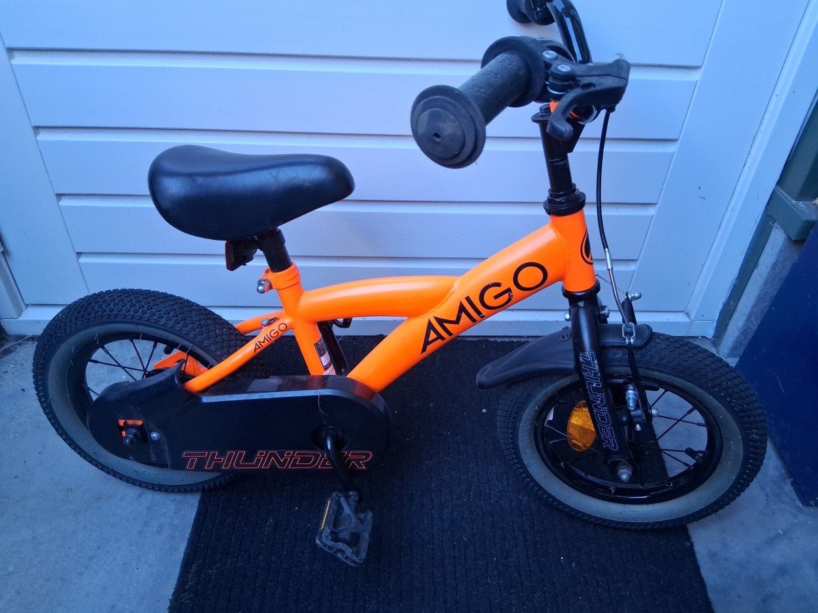 Amigo Kinderfiets, Ophalen, Gebruikt, Minder dan 16 inch, Zijwieltjes