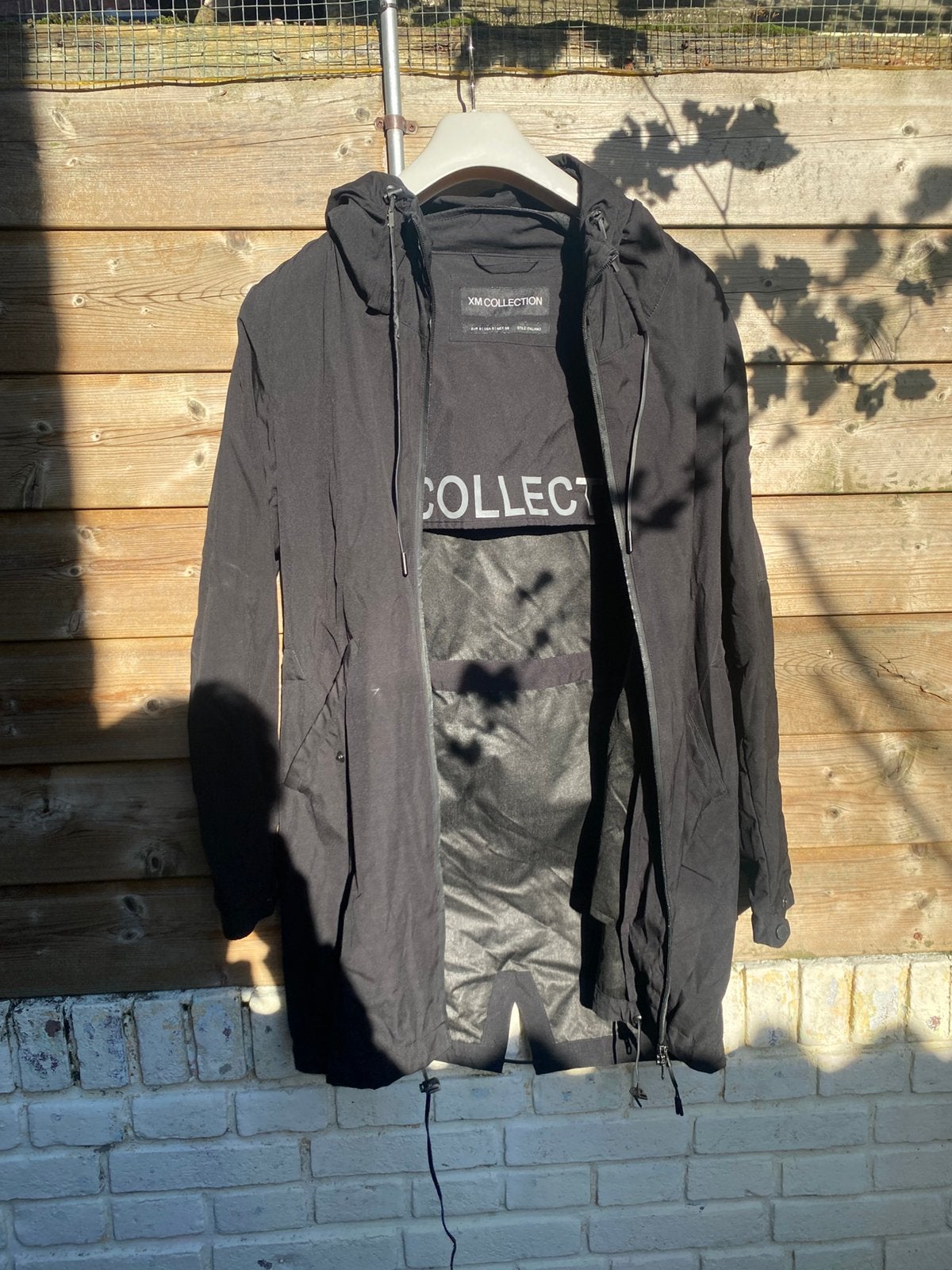 Mooie tussenjas XM Collection maat S, Ophalen of Verzenden, Zo goed als nieuw, Maat 46 (S) of kleiner, Zwart