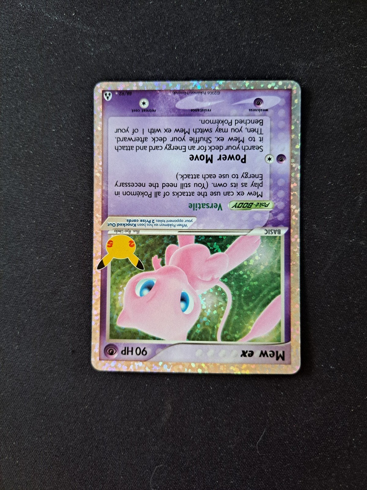 Mew ex Holo Rare Pokémon Kaart - EX Legend Maker 88/92, Ophalen of Verzenden