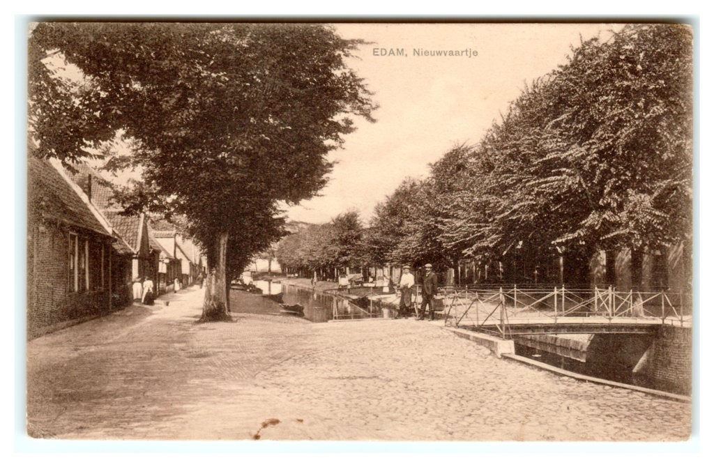 Edam, Nieuwvaartje, Ophalen of Verzenden, Voor 1920, Gelopen, Noord-Holland