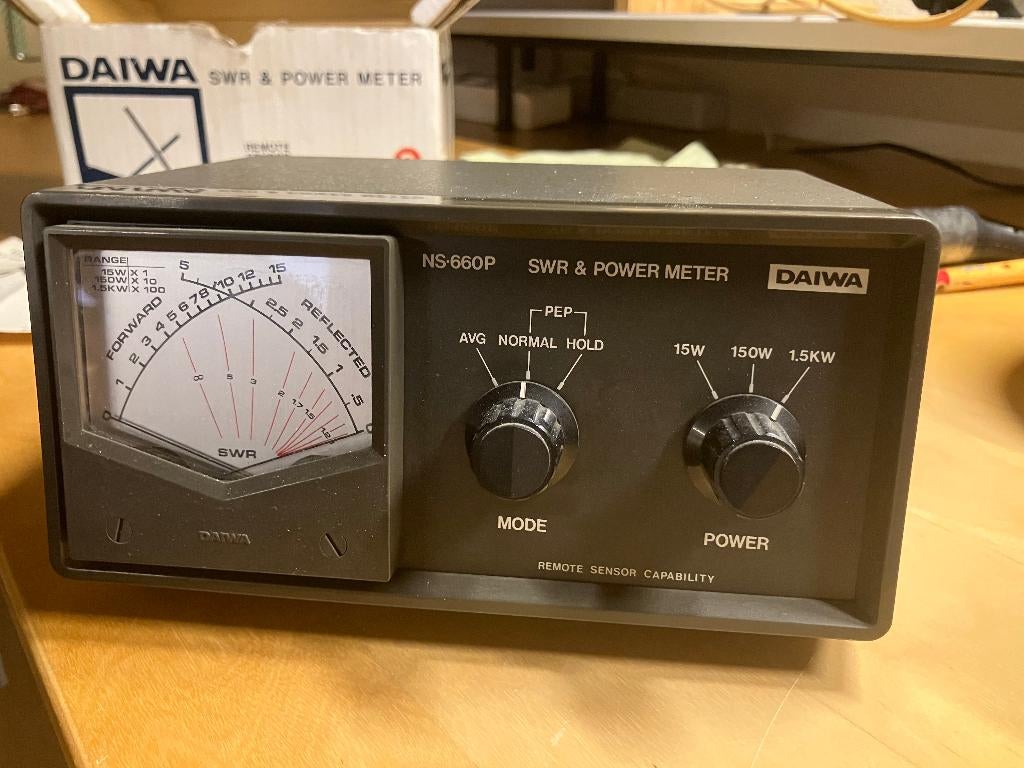 Daiwa NS660P + Remote sensor u-66V, Ophalen of Verzenden, Zo goed als nieuw, Zender en Ontvanger