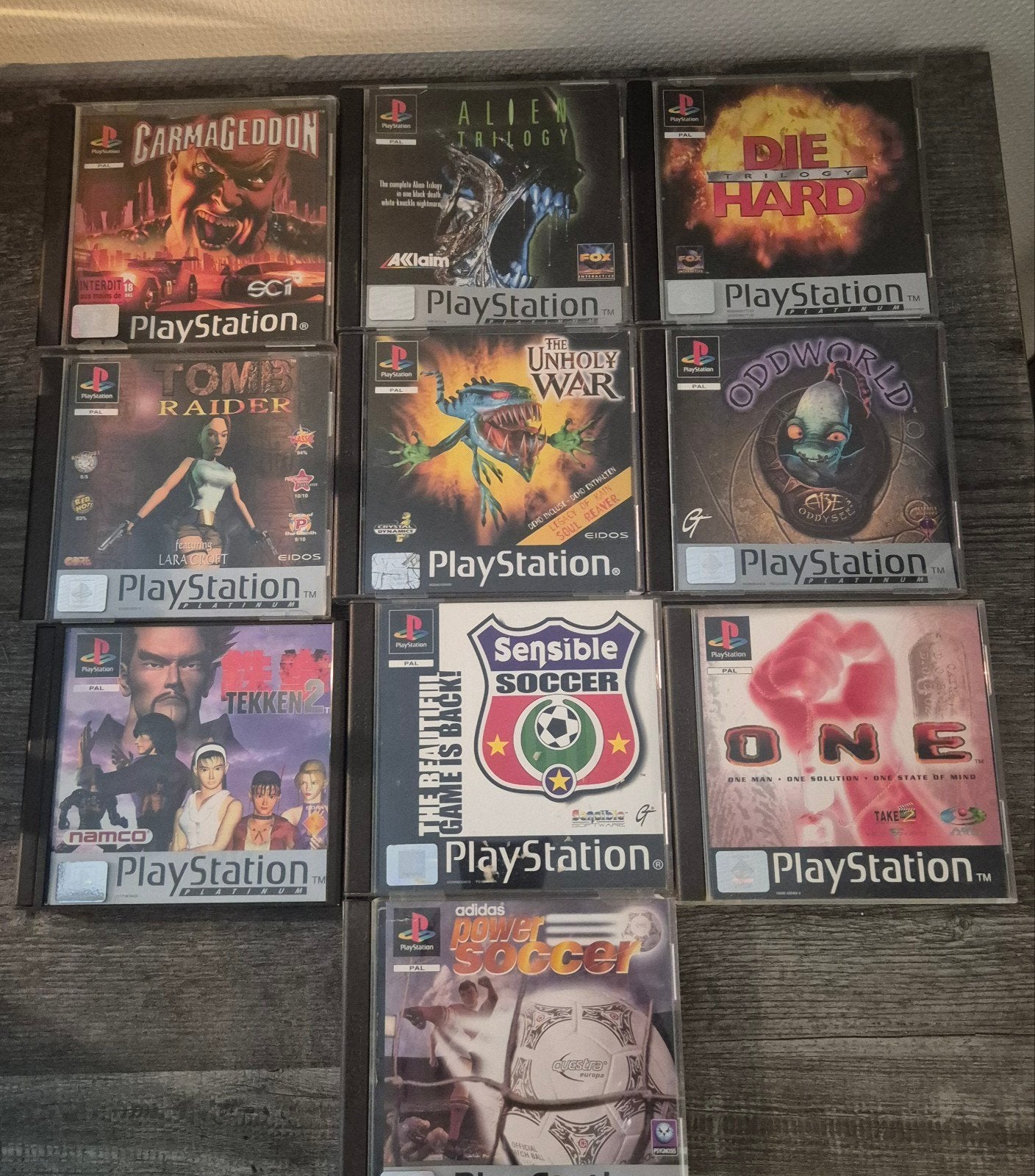 Lot PlayStation 1 games - PS1 Klassiekers, 1 speler, Ophalen of Verzenden, Gebruikt, Overige genres