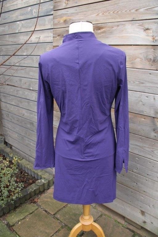 Jurk paars La dress by Simone mt S travel Vaste prijs, Paars, La dress by Simone, Ophalen of Verzenden, Zo goed als nieuw