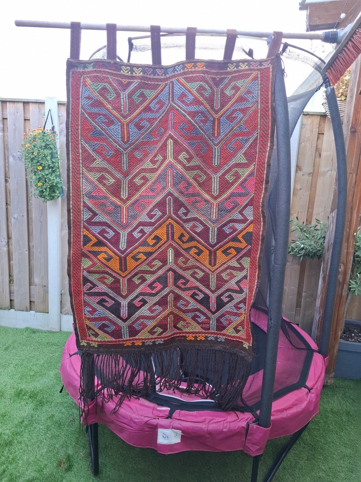 Turgut Köy Kilim Wandkleed 100% Wol - Handgeweven, Ophalen of Verzenden