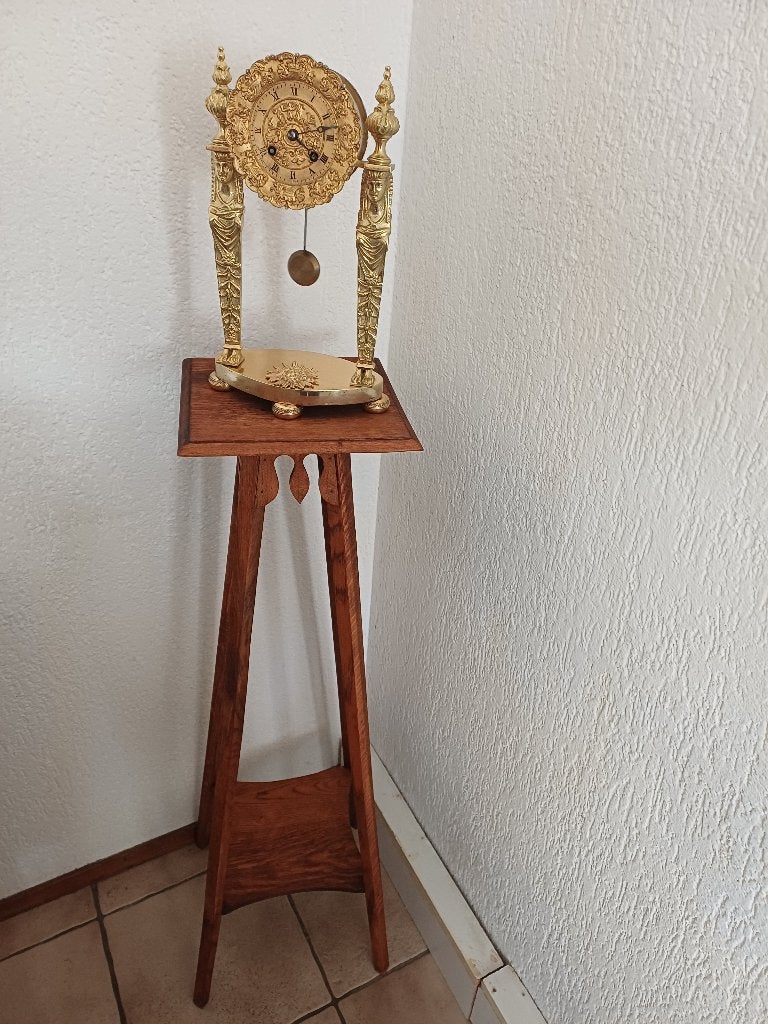 Subliem mooie kolompendule, Ophalen