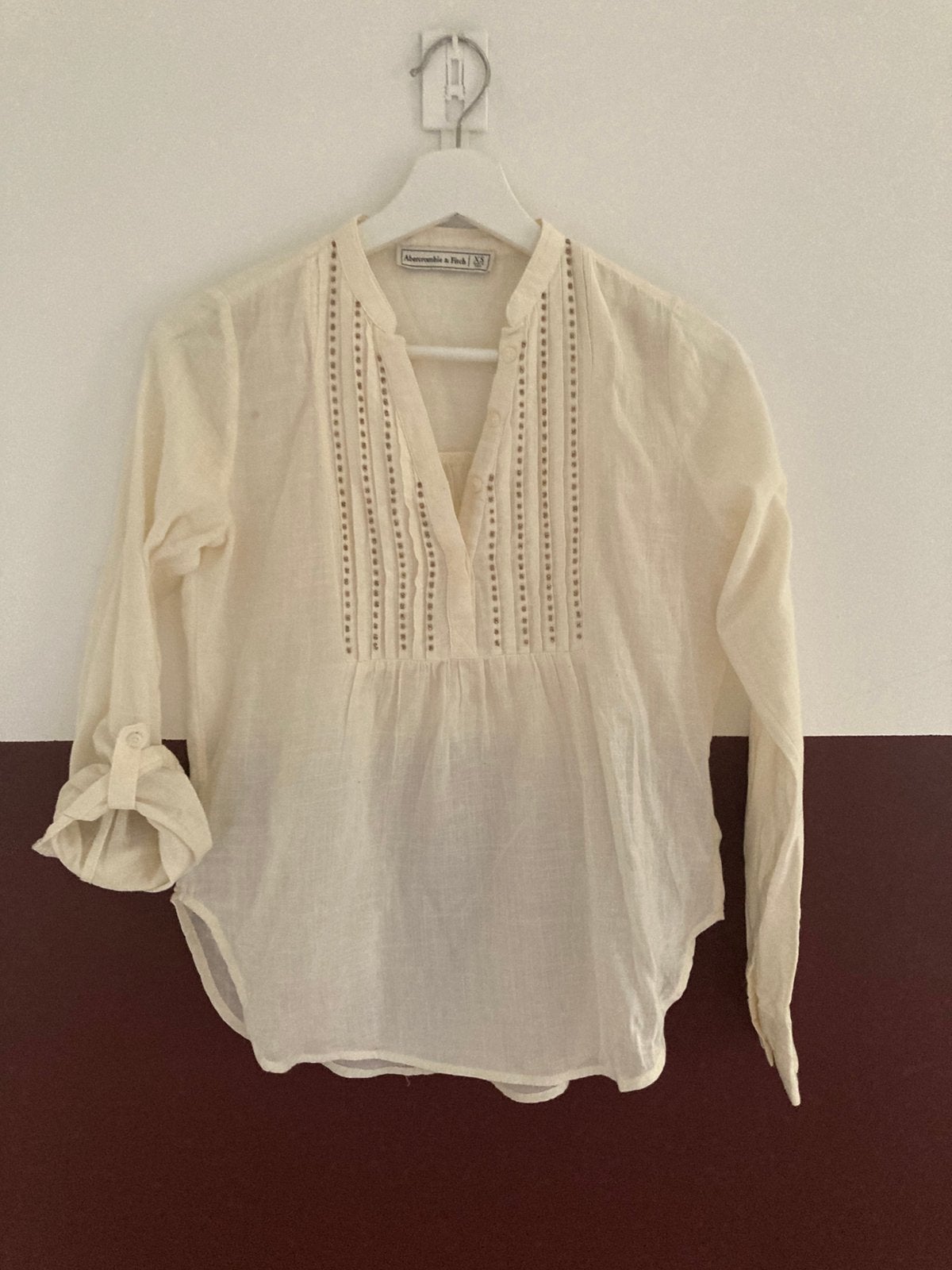 Blouse met kleine steentjes, Ophalen of Verzenden, Zo goed als nieuw, Maat 34 (XS) of kleiner