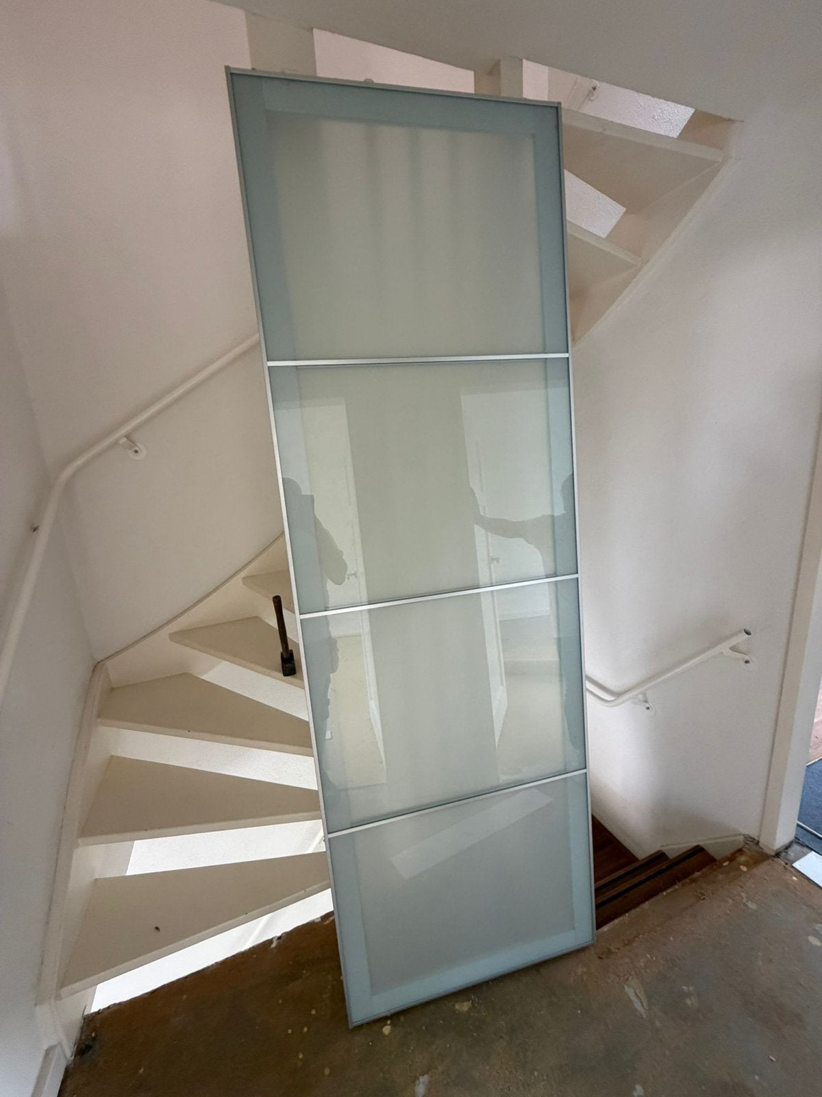 Schuifdeuren pax kast, Ophalen, Zo goed als nieuw, 50 tot 75 cm, 200 cm of meer