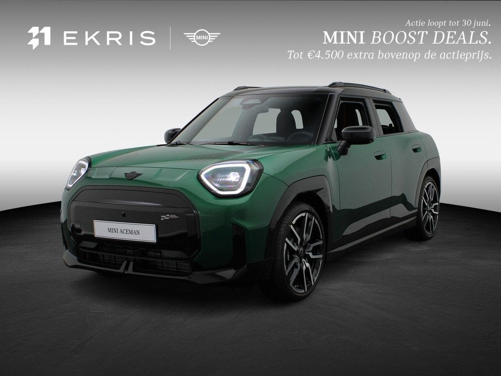 MINI Aceman E John Cooper Works Trim + Pakket L, Stof, Zwart, Aceman, Nieuw