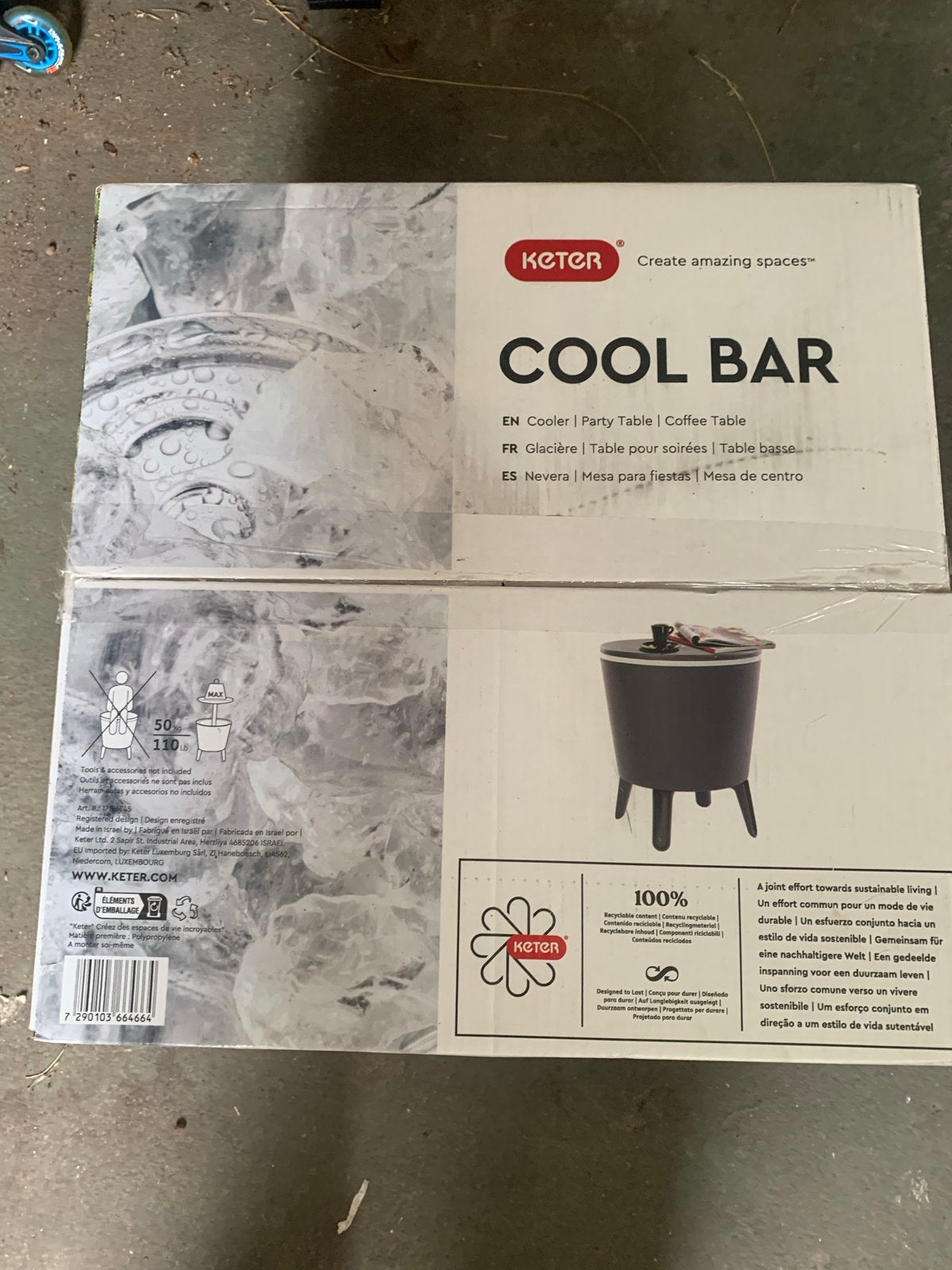 Keter Cool Bar - Nieuw in verpakking, Tuin en Terras, Ophalen, Nieuw