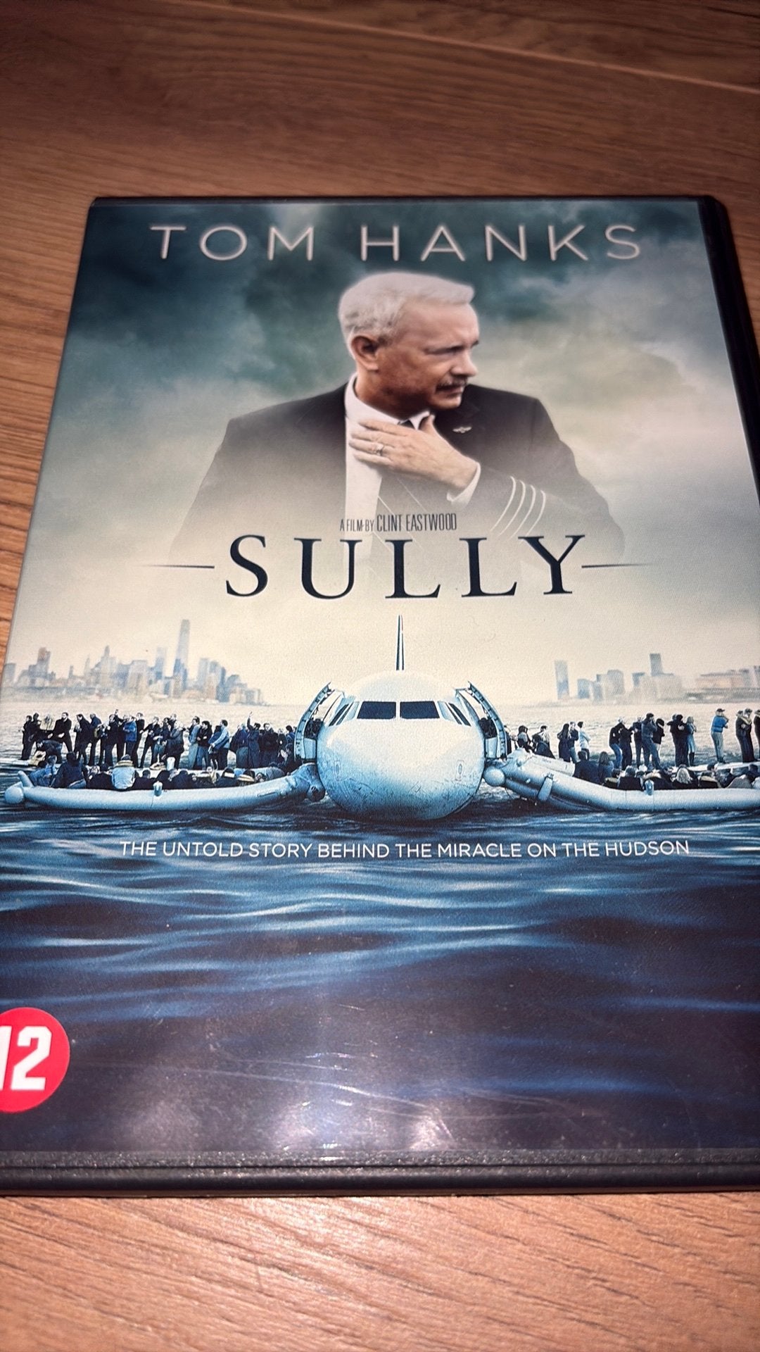 Sully van Clint Eastwood met Tom Hanks op dvd., Vanaf 16 jaar, Ophalen of Verzenden, Zo goed als nieuw