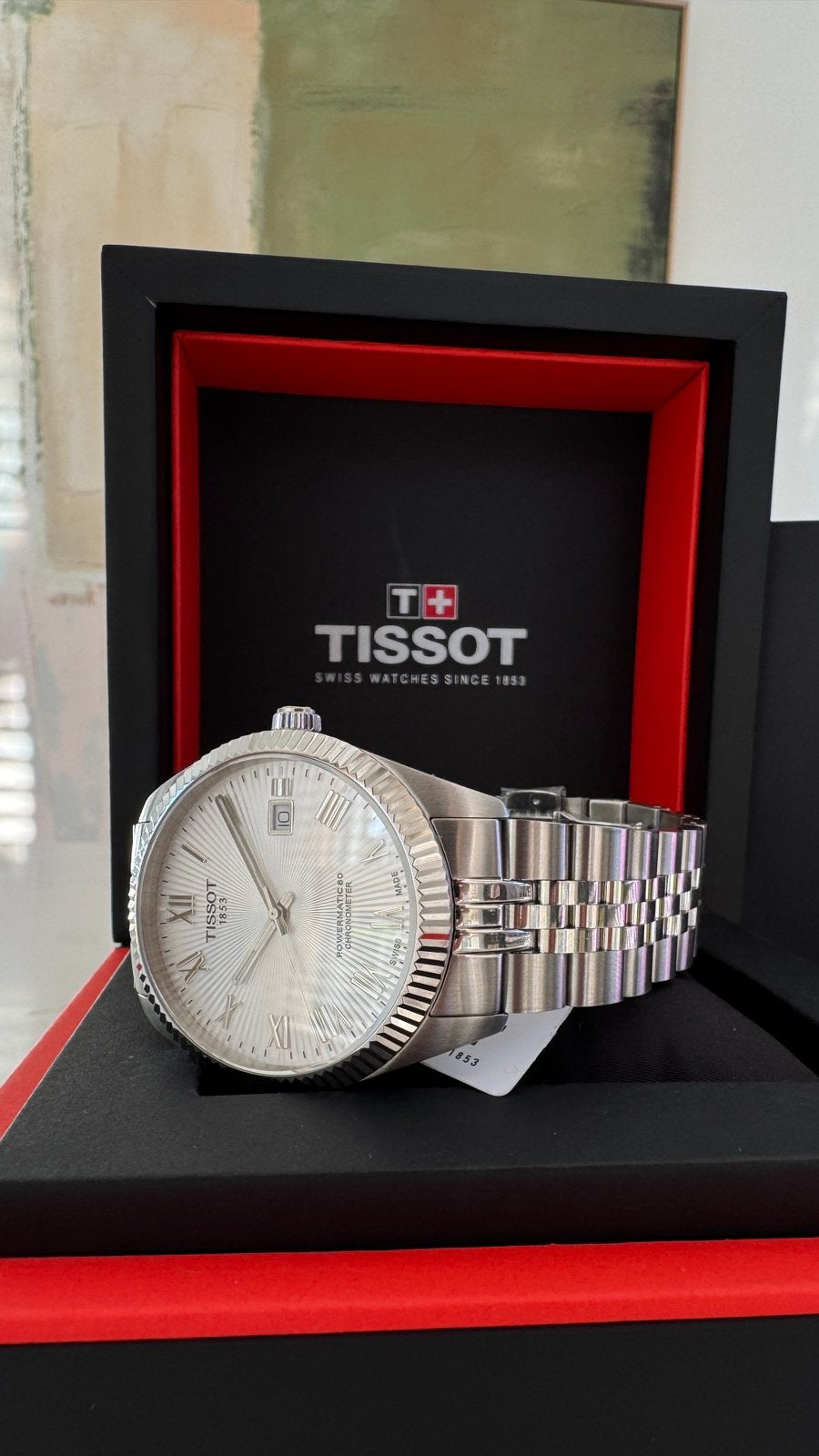 Tissot Ballade Powermatic 80 COSC – Full set – Garantie, Sieraden, Tassen en Uiterlijk, Overige merken, Polshorloge, Nieuw, Ophalen of Verzenden