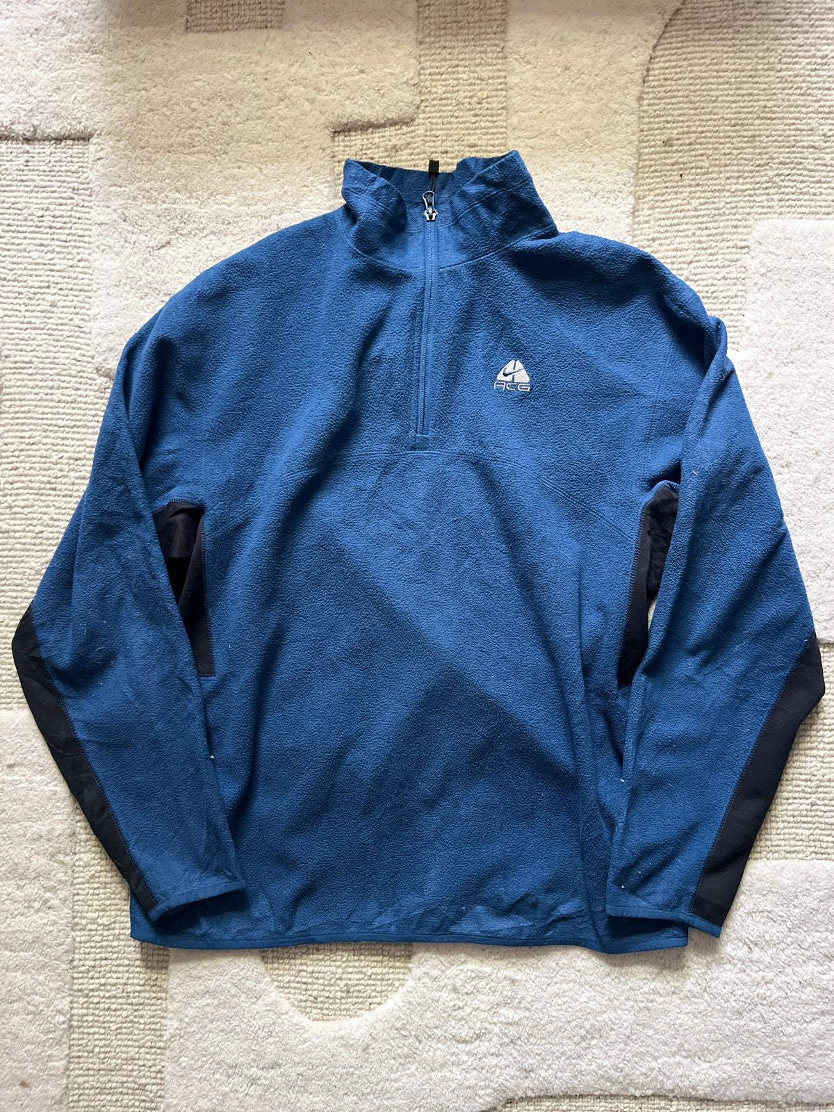 Nike ACG Fleece Trui Blauw - Maat L Vintage, Ophalen of Verzenden, Zo goed als nieuw, Maat 52/54 (L), Blauw