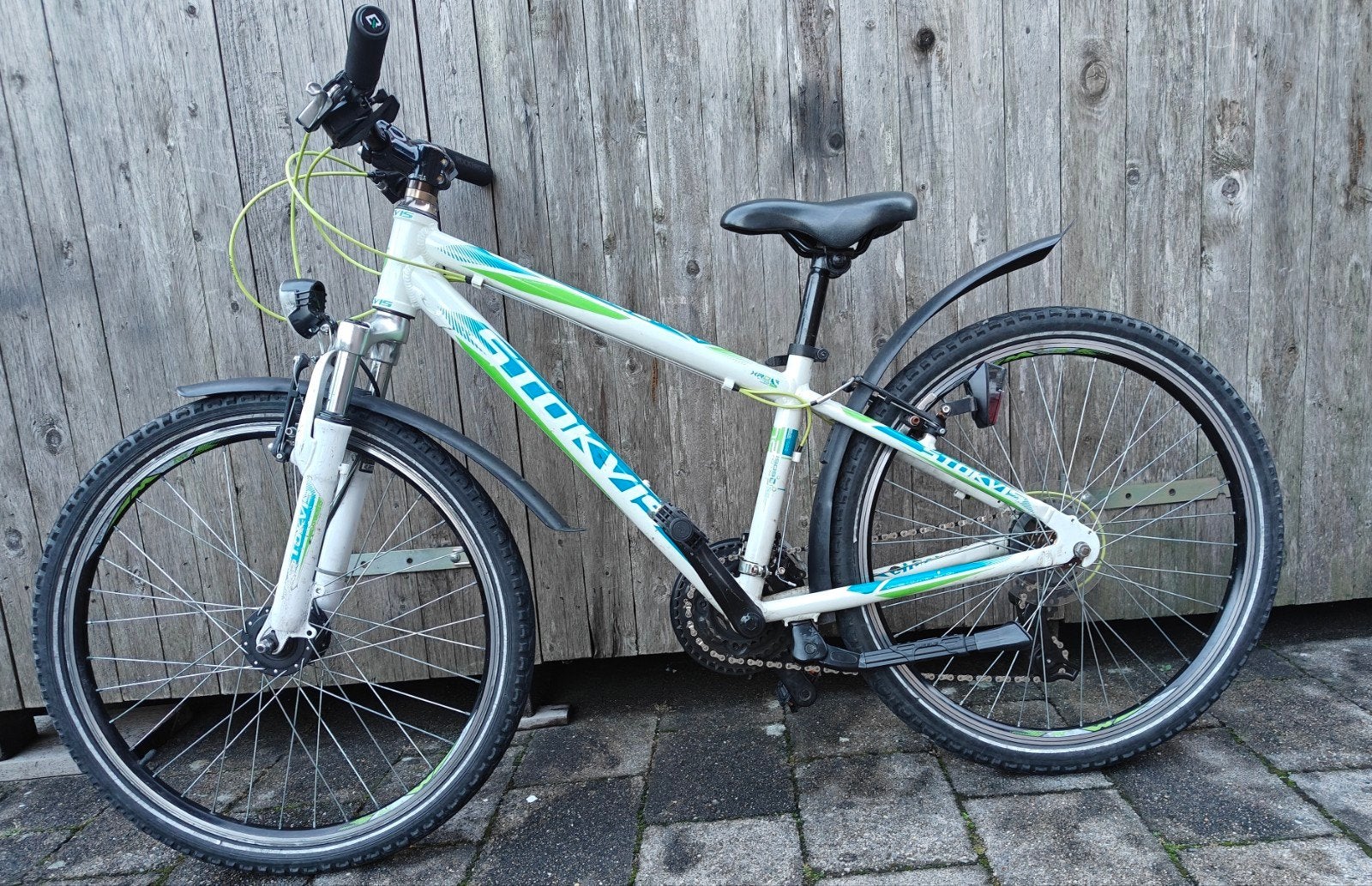Foto 20 van mountainbiken stokvis  24"  nwe kett+tandwielen Cube 240