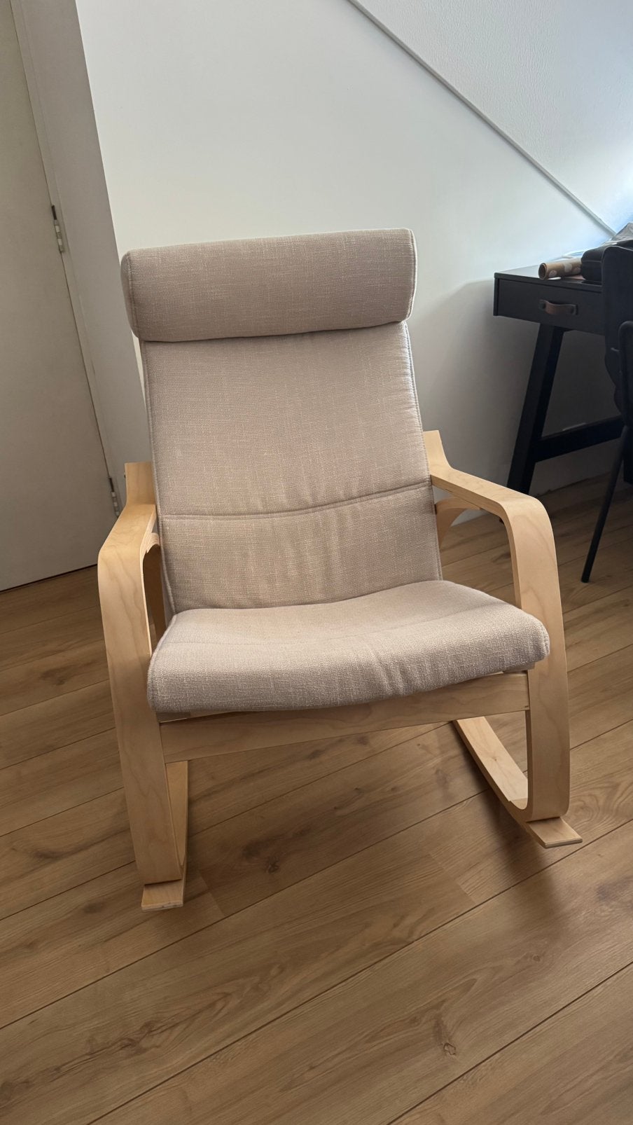 Schommelstoel Ikea Poang, Ophalen, Zo goed als nieuw, 75 tot 100 cm, 50 tot 75 cm