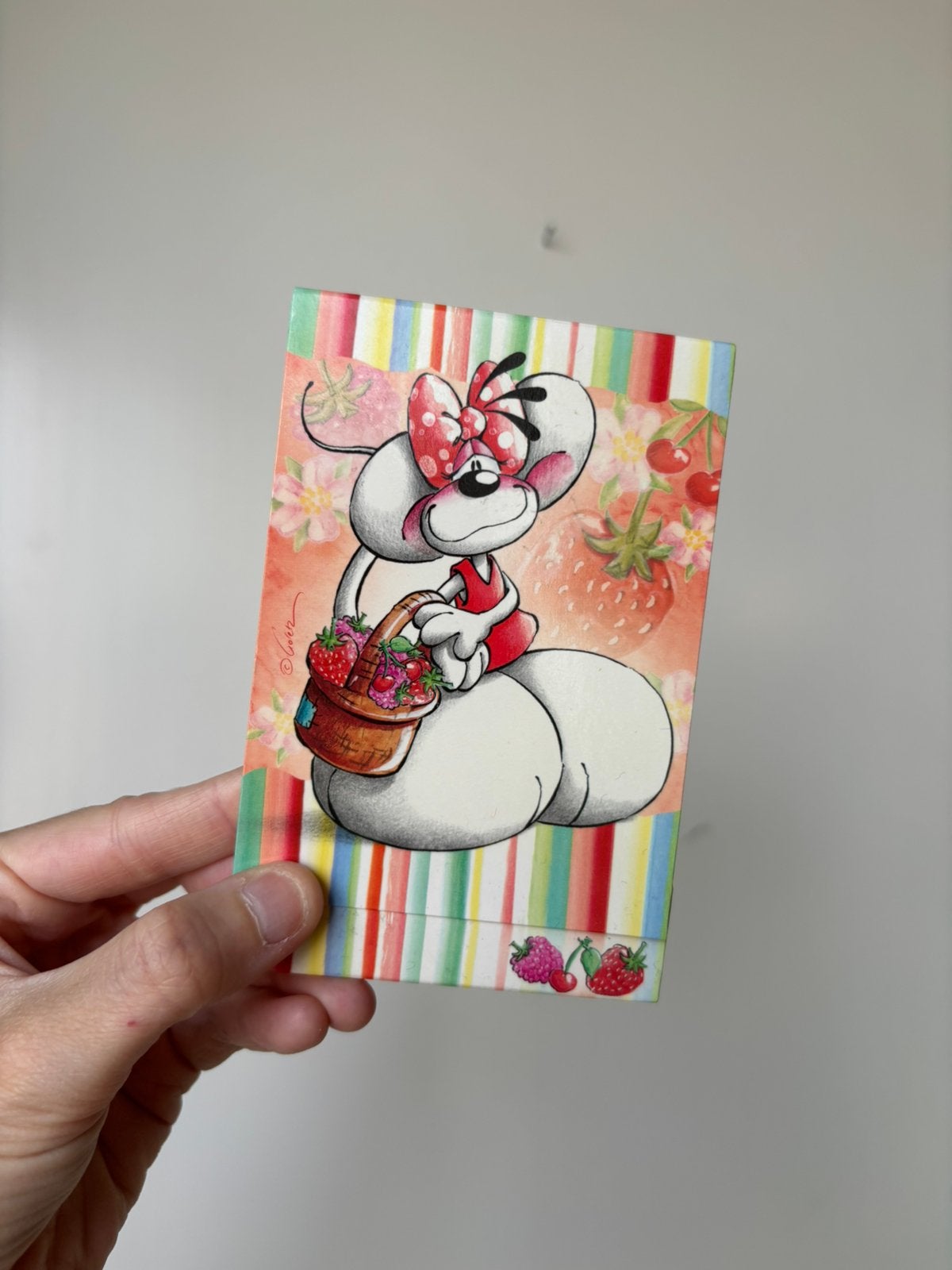 Diddl zomerblaadje blok nummer 3, Verzenden, Zo goed als nieuw, Papier, Kaart of Schrift