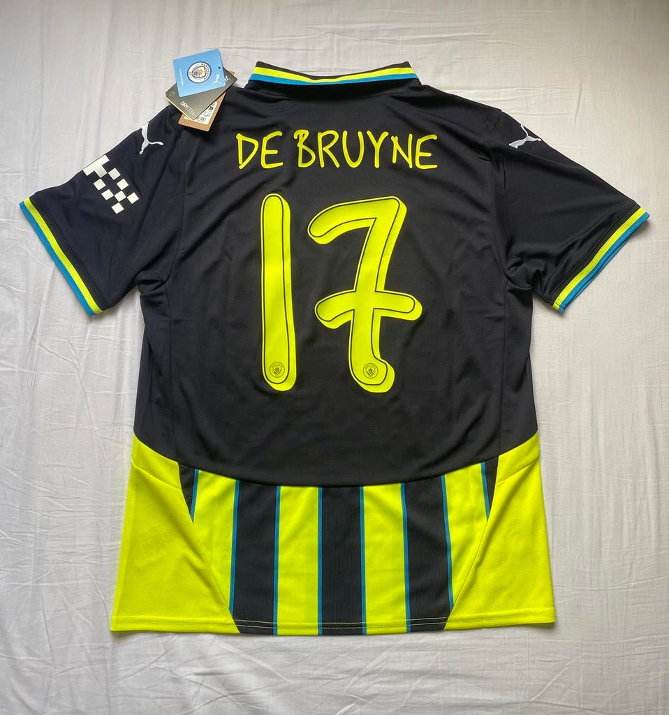 Manchester City Uitshirt De Bruyne 2024/2025 - Maat L, Maat L, Ophalen of Verzenden, Nieuw, Shirt