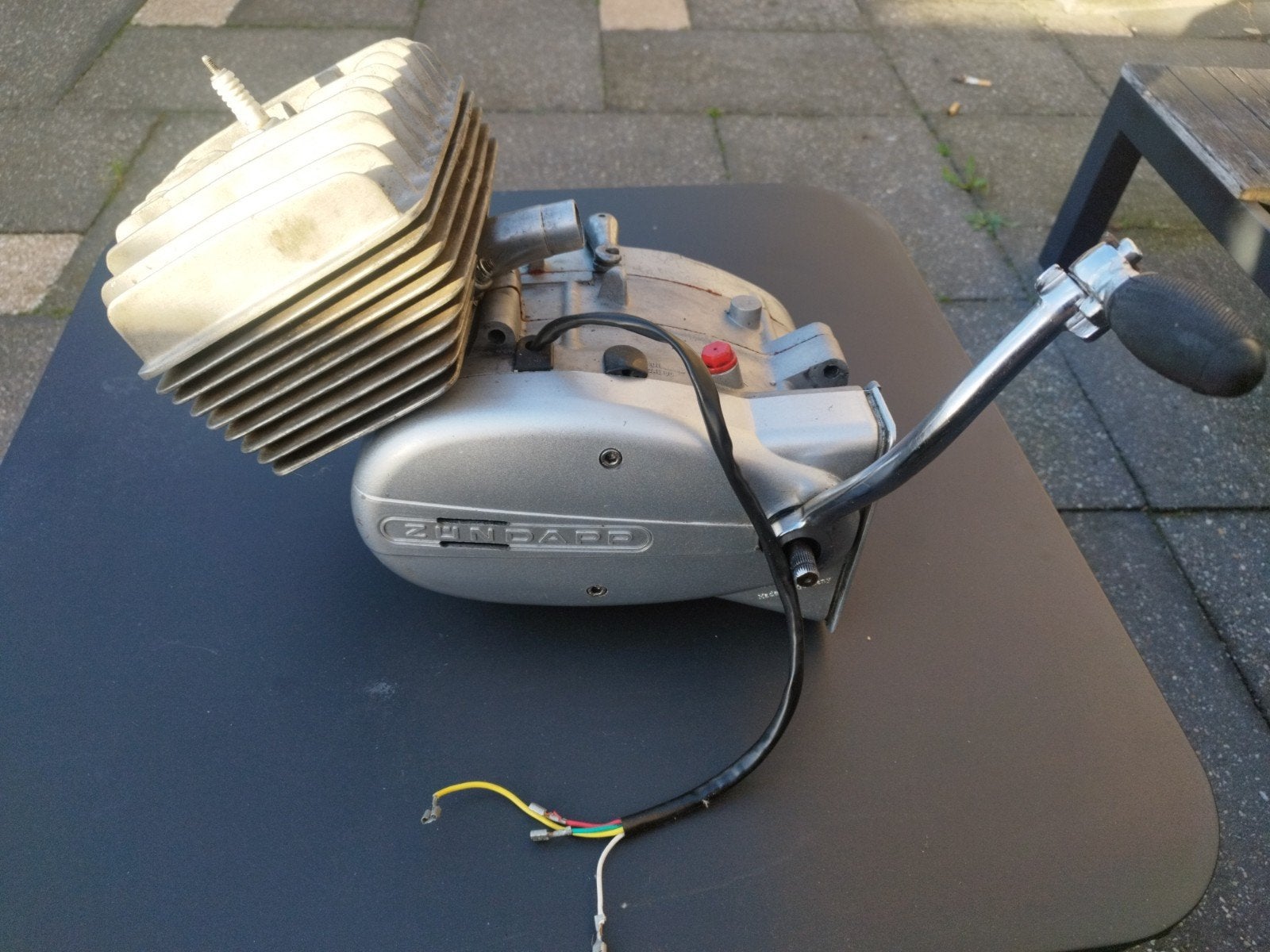 Zundapp blok 70cc, Ophalen, Blok