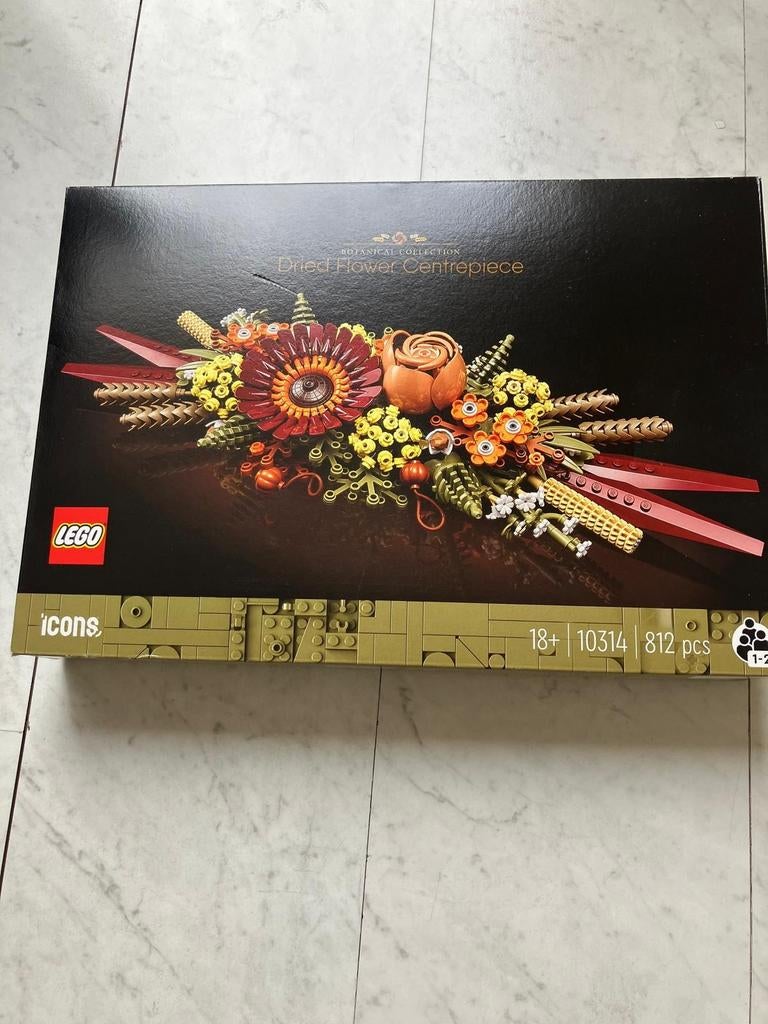 LEGO Botanical collection Flower 10314, Ophalen of Verzenden, Nieuw