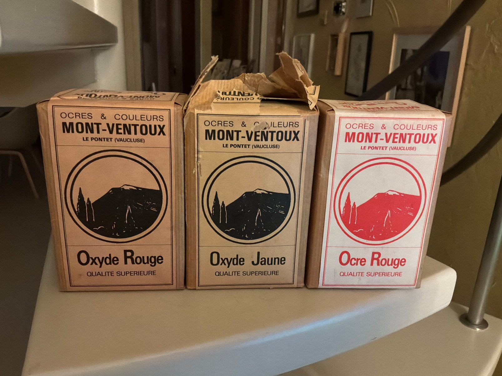 Pigment ocre rouge,Oxide Jaune,Oxide Rouge Mont-Ventoux 500g, Ophalen of Verzenden, Nieuw