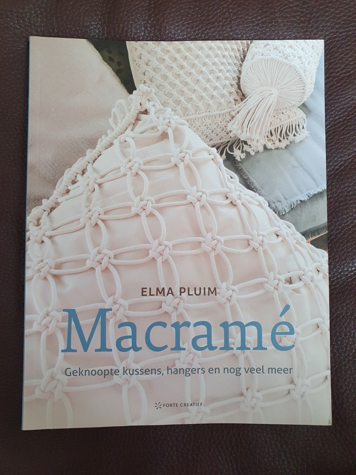 Elma Pluim - Macrame handwerk boek, Breien en Haken, Verzenden, Zo goed als nieuw, Elma Pluim