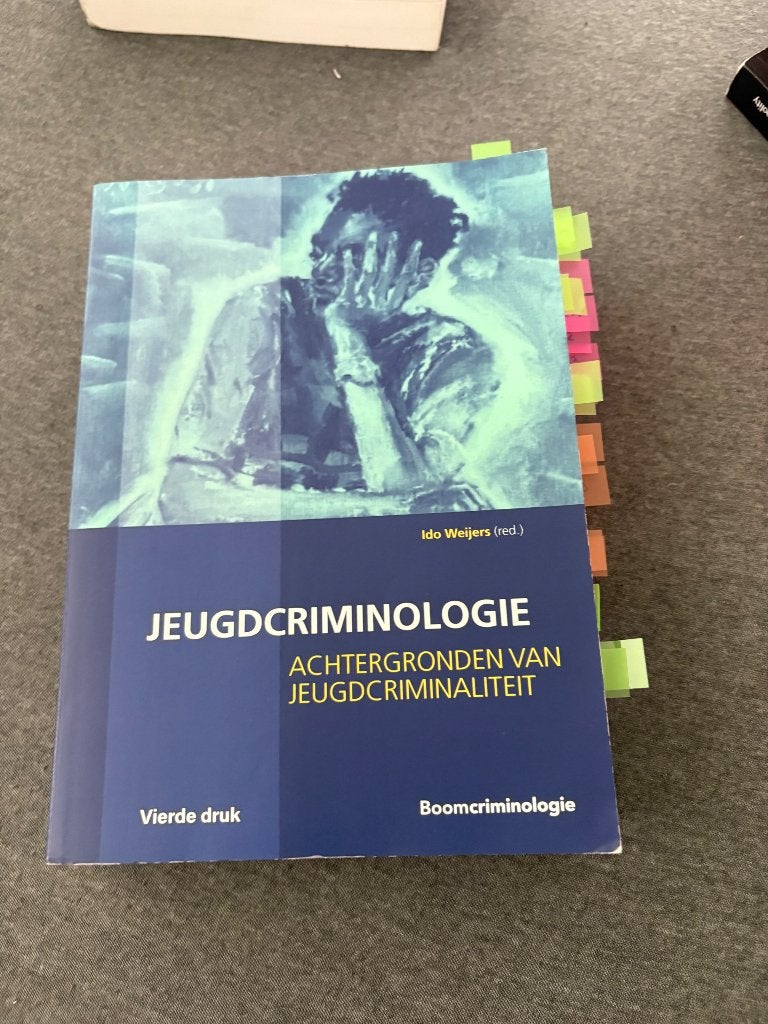 Jeugdcriminologie – Achtergronden van jeugdcriminaliteit, Boeken, Ophalen of Verzenden, Beta, Zo goed als nieuw, HBO