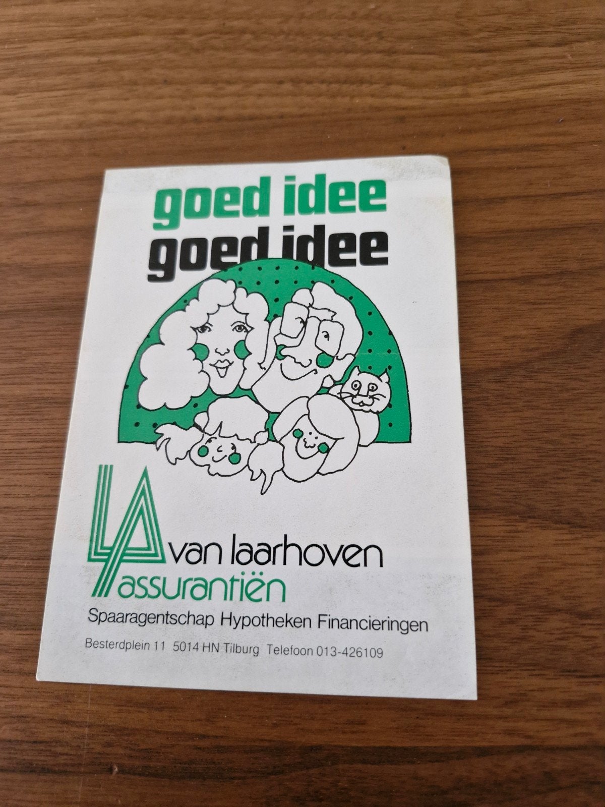 11034 Van Laarhoven Assurantiën sticker - Goed Idee, Ophalen of Verzenden