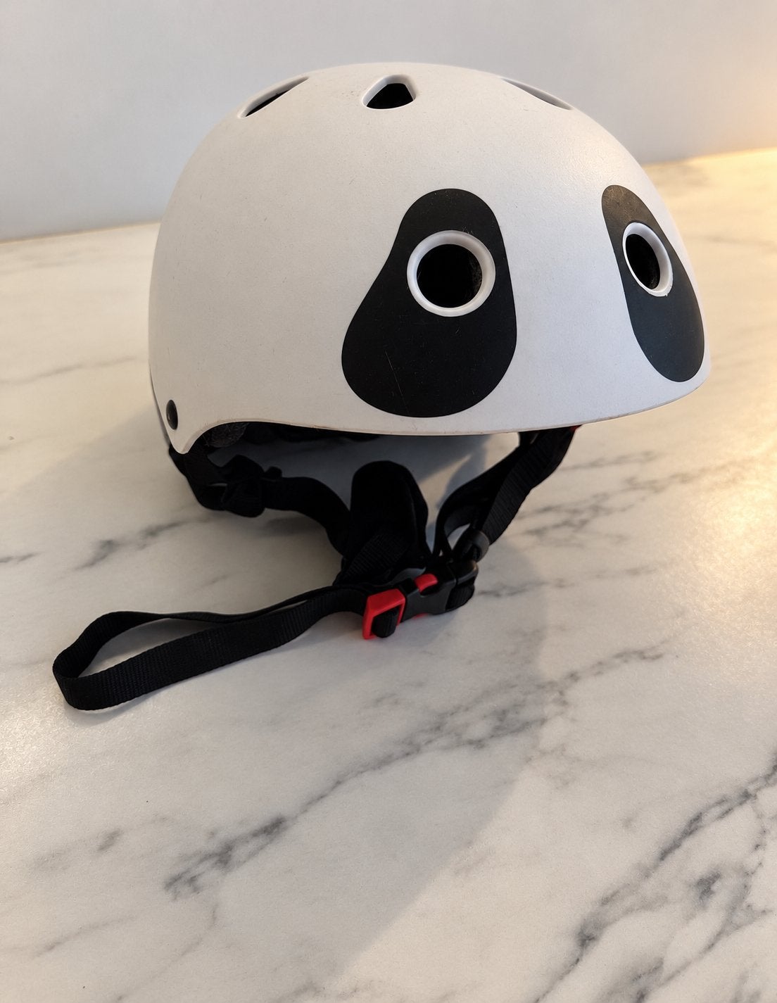Panda Fietshelm voor Kinderen, Ophalen, Nieuw, S, Jongen of Meisje