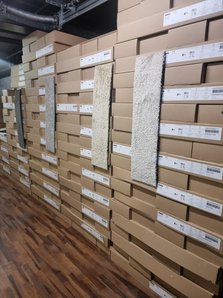 TAPIJTTEGELS MAAND MEI RESTANT PARTIJEN VERKOOP WAALWIJK, Ophalen of Verzenden, 75 m² of meer, Tapijttegels