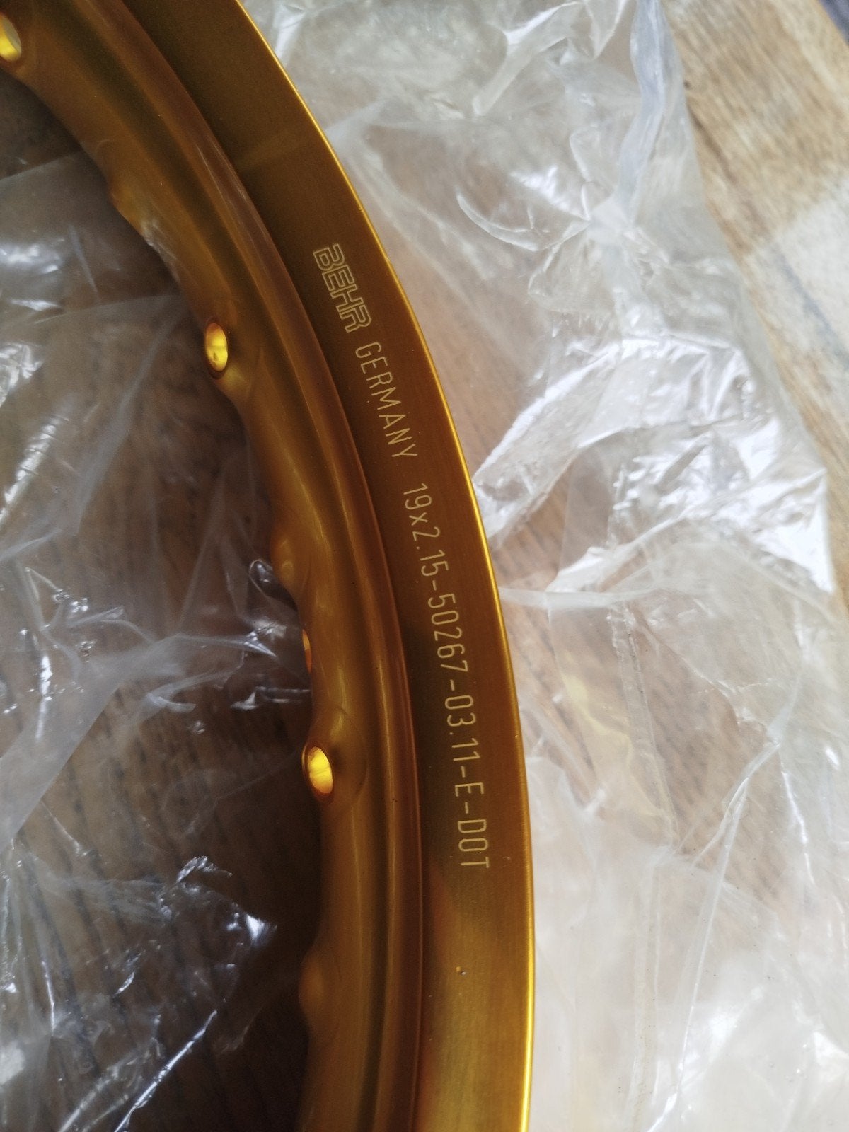 nieuwe goude velg 19 inch 36 gaats en excel velg 21 inch, Motoren, Ophalen