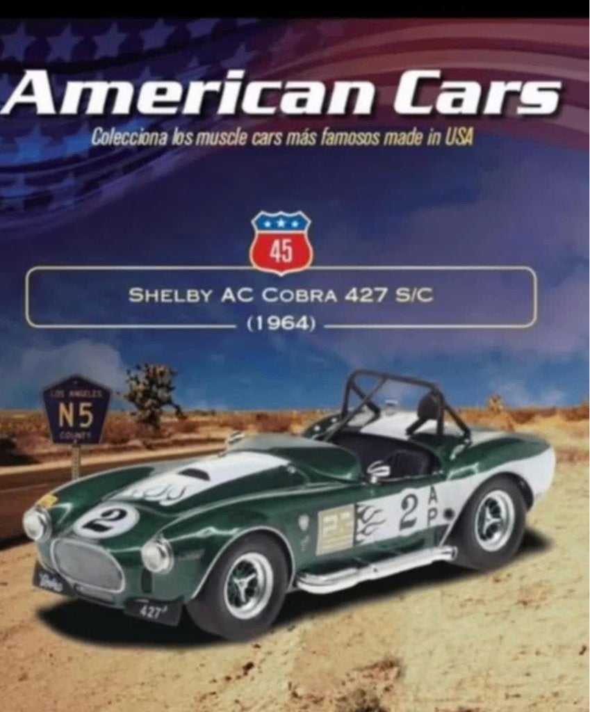 Shleby AC Cobra 427 S/C 1964 1/43 ALTAYA American cars # 45, Verzenden, Nieuw, Auto, Overige merken