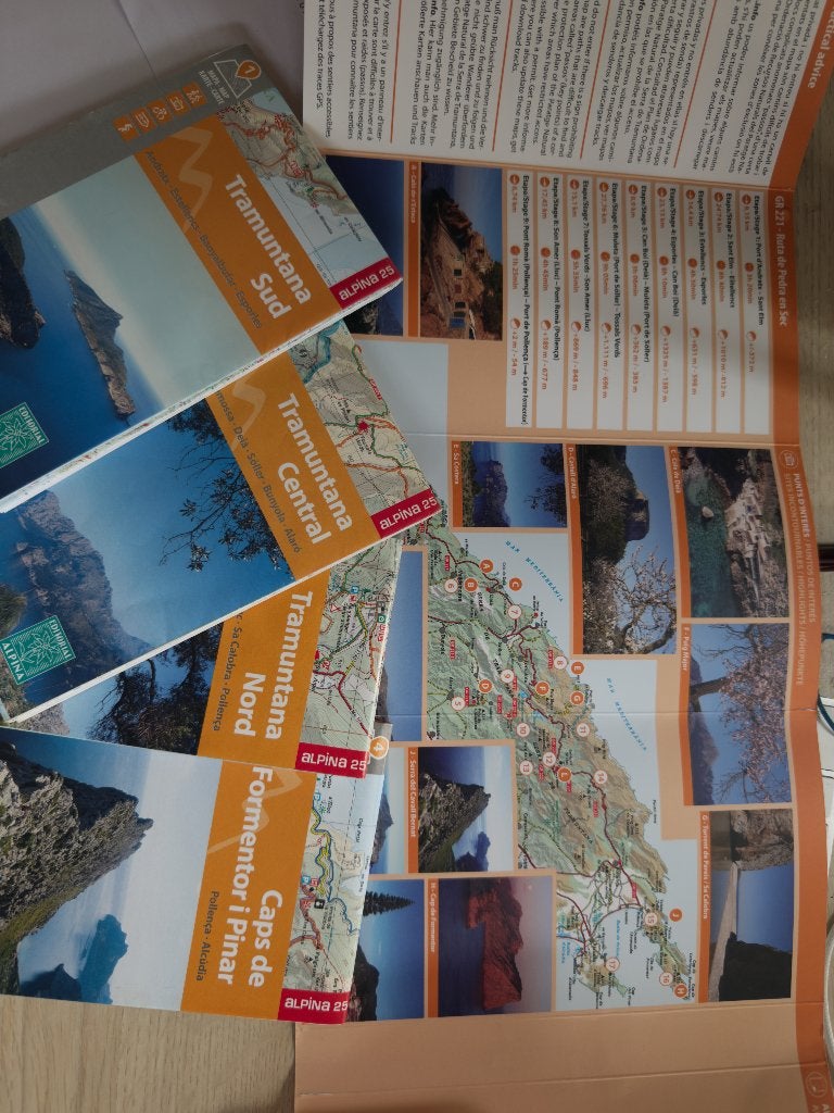 wandelkaart GR 221 Serra de Tranmuntana Mallorca, Boeken, Atlassen en Landkaarten, Verzenden, Spanje, 2000 tot heden, Editorial alpina