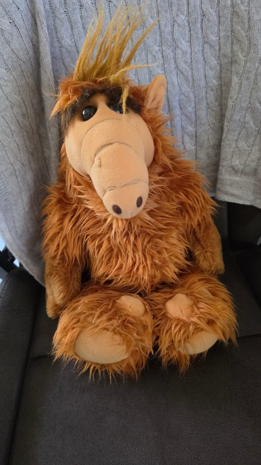 Vintage ALF knuffel uit 1987 - Zo goed als nieuw, Overige merken, Overige karakters, Overige typen, Ophalen of Verzenden