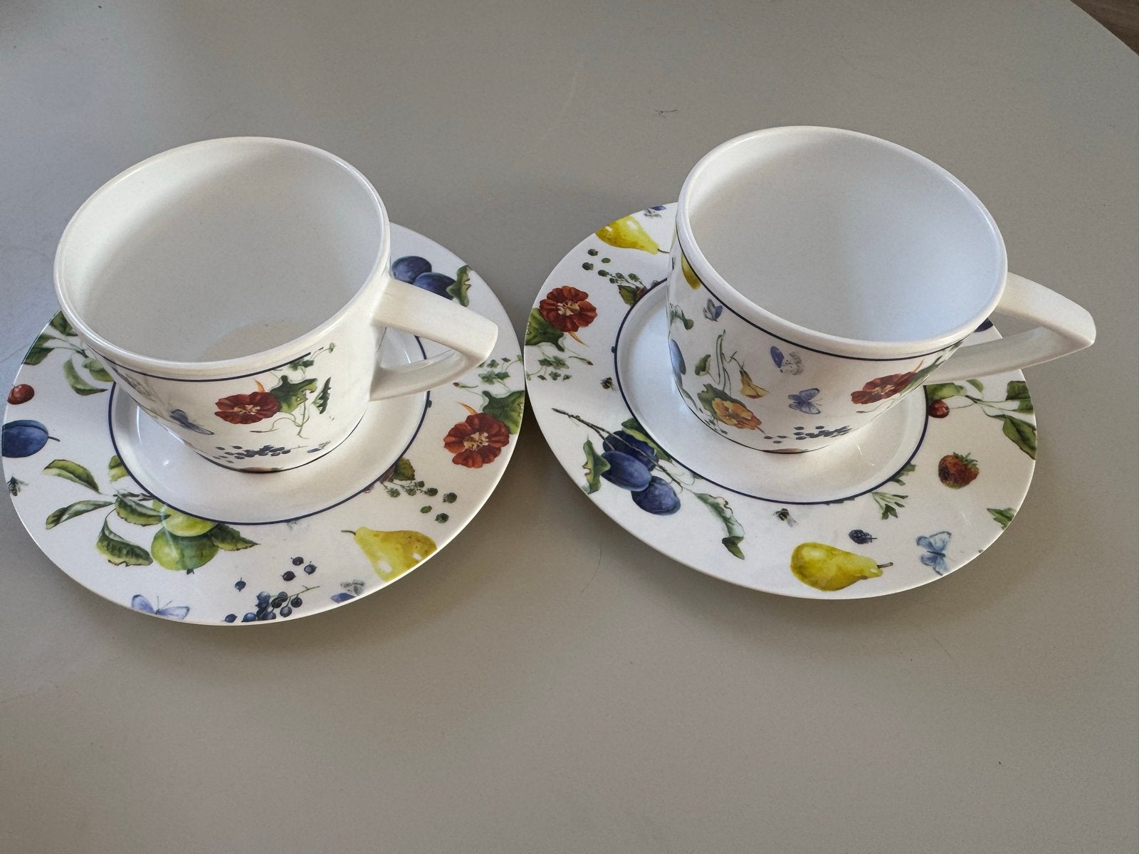 Mepal Rosti camping servies - 2 kop en schotels, Overige materialen, Gebruikt, Ophalen of Verzenden, Overige stijlen